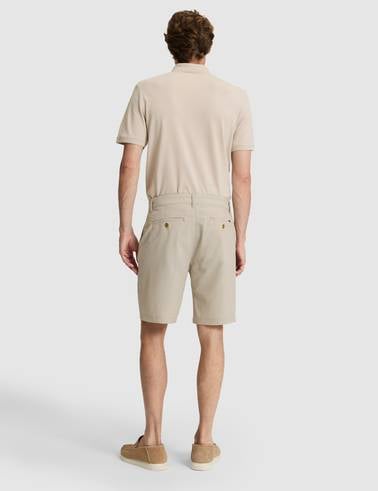 Vizon Slim Fit Gofre Dokuma Şort