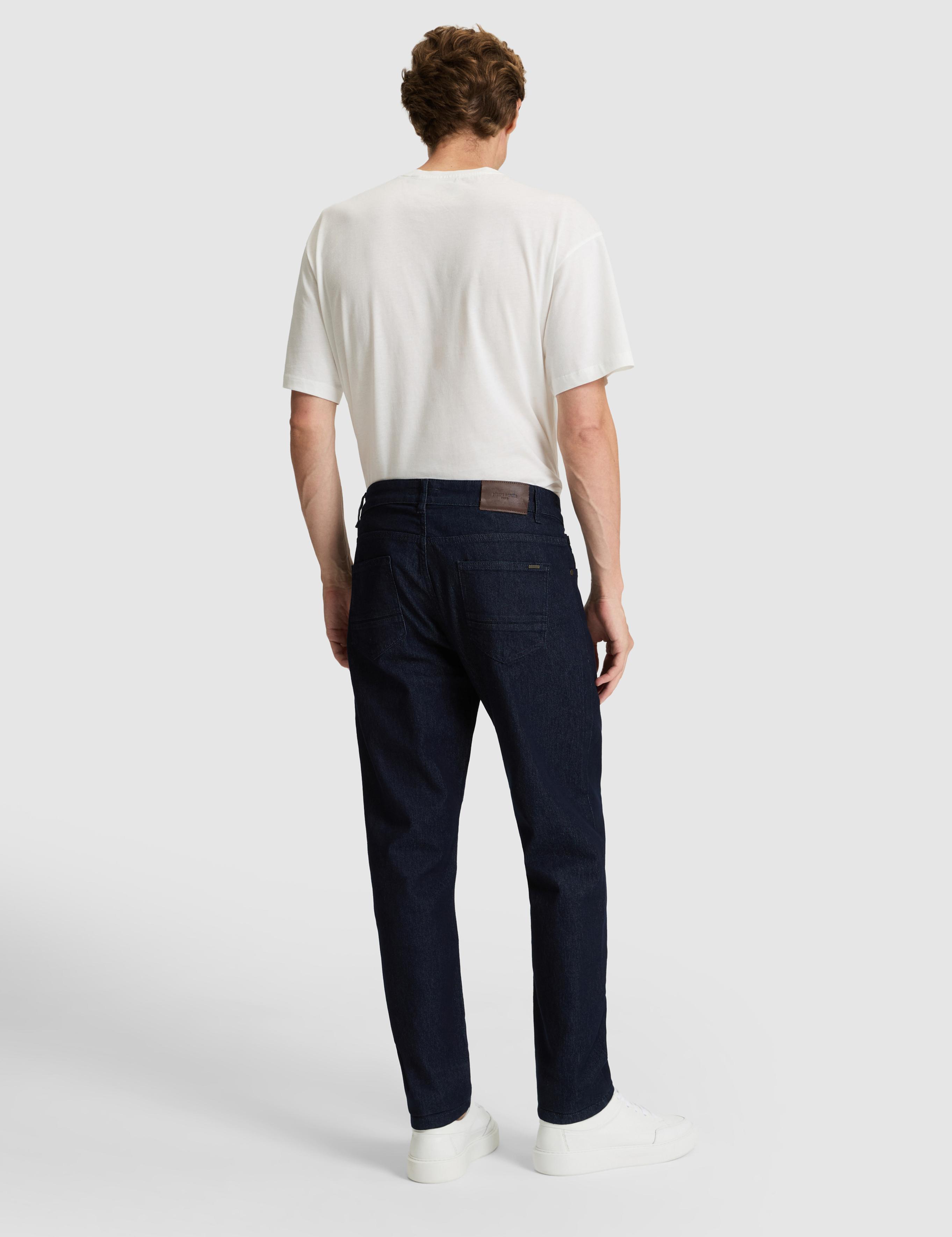 Koyu Lacivert Straight Fit Jean Pantolon