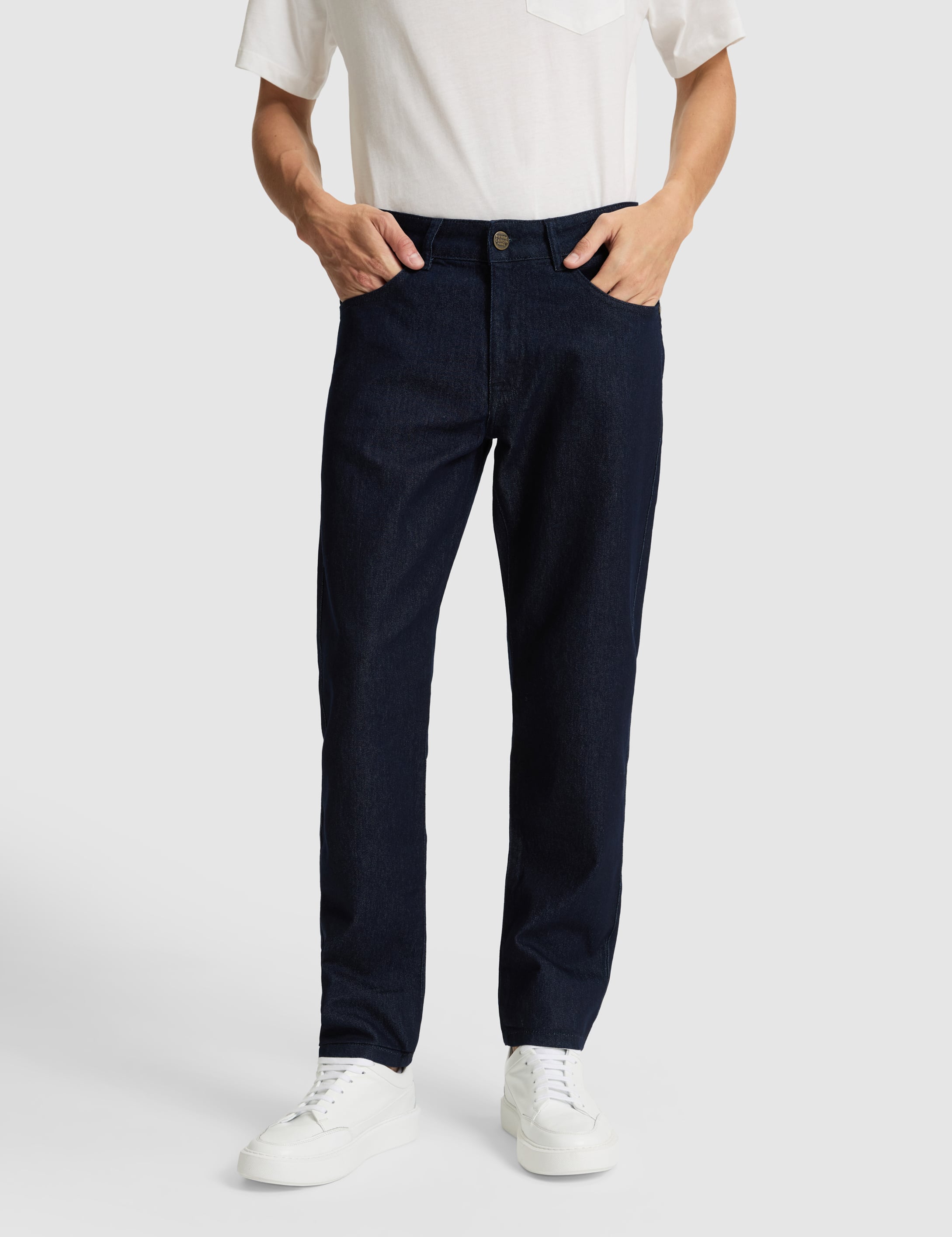 Koyu Lacivert Straight Fit Jean Pantolon - 50308876010