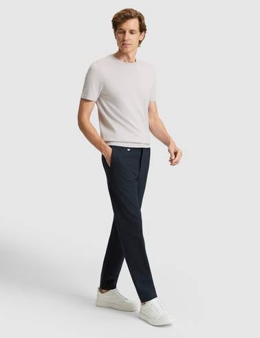 Lacivert Ex. Slim Fit Kumaş Pantolon