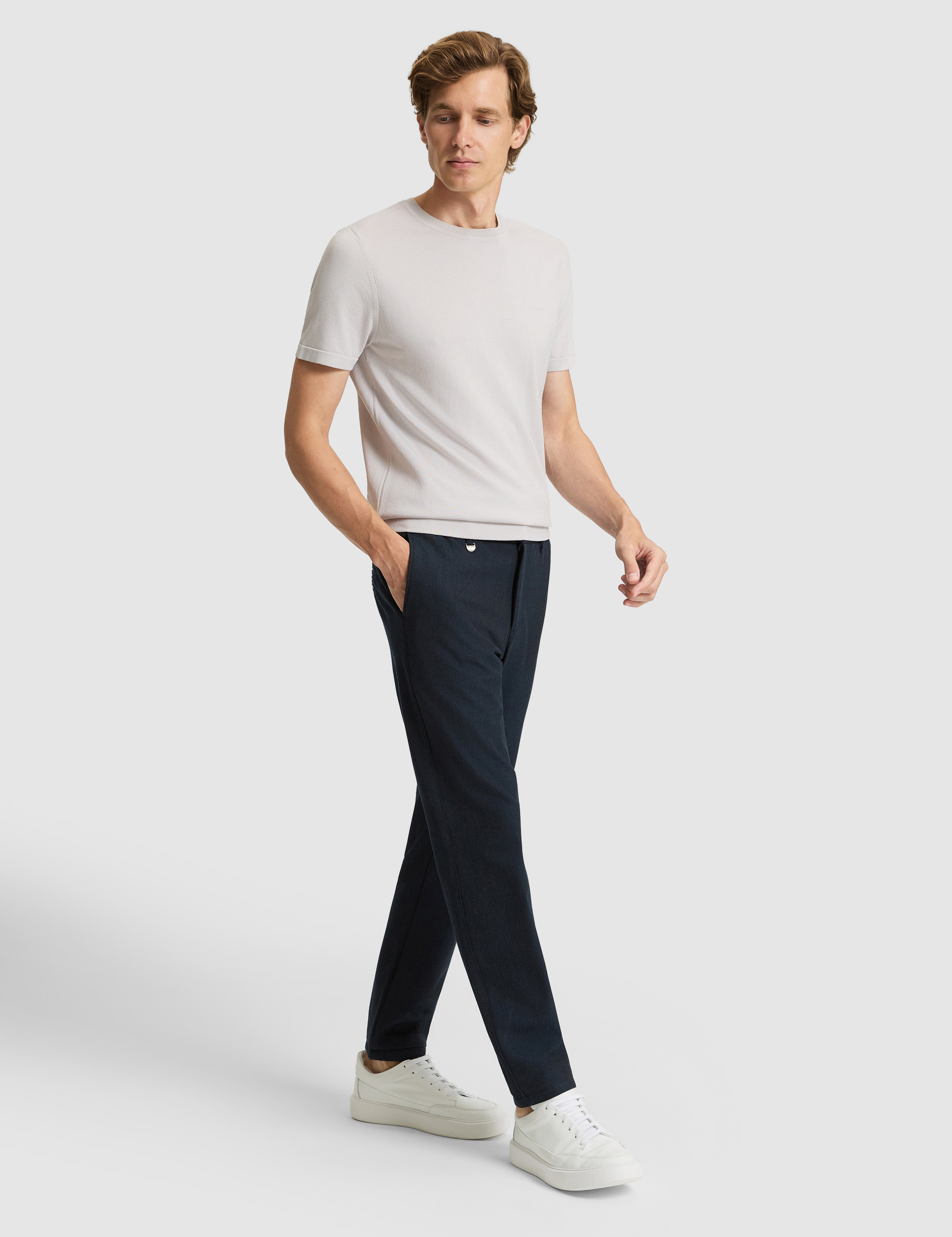 Lacivert Ex. Slim Fit Kumaş Pantolon - 50311574042