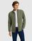 Haki Flanel Dokulu Slim Fit Uzun Kollu Gömlek