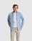 Mavi Slim Fit Dokulu Uzun Kollu Gömlek
