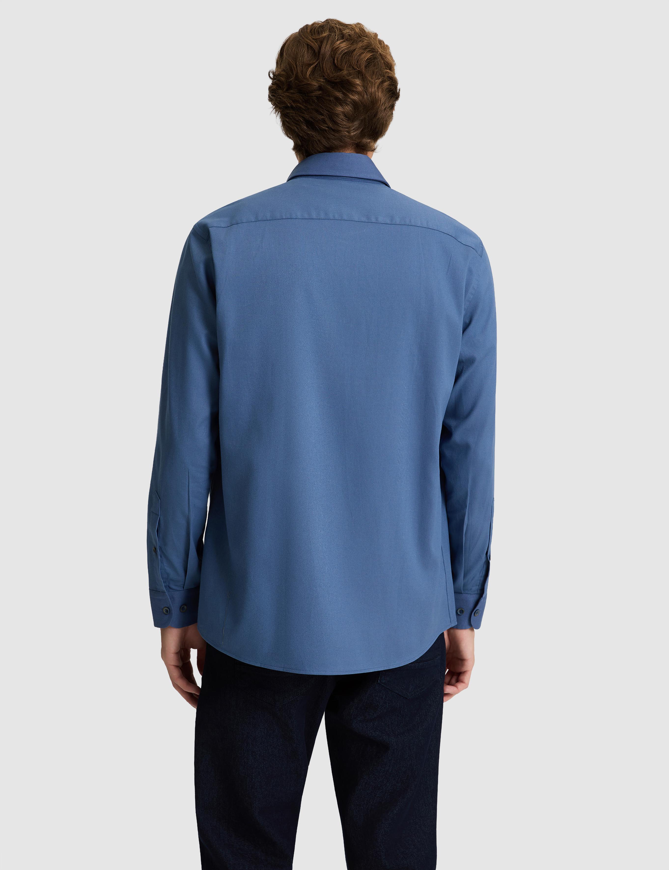 İndigo Regular Fit Uzun Kollu Gömlek