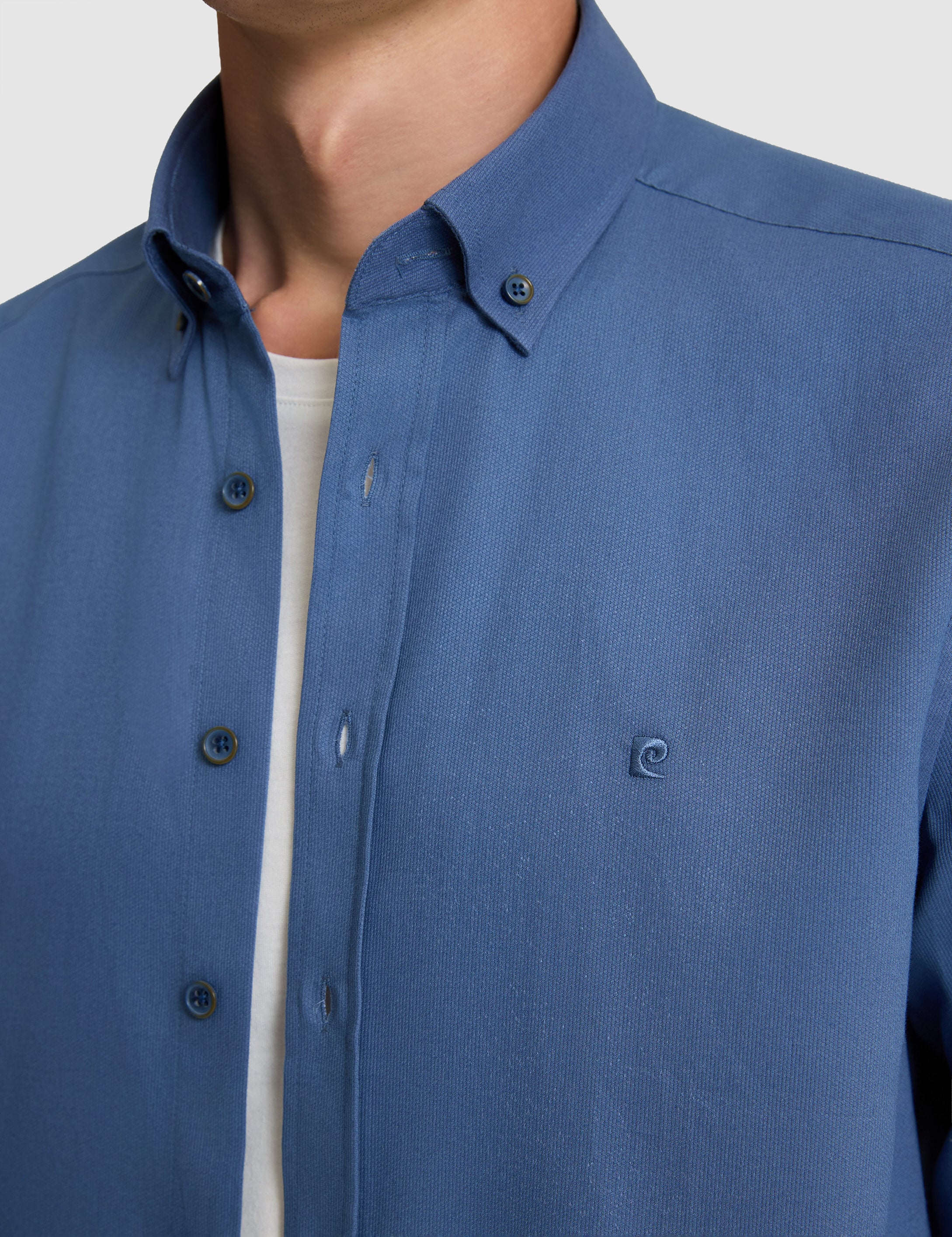 İndigo Regular Fit Uzun Kollu Gömlek - 50316736008