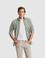 Yeşil Slim Fit Dokulu Uzun Kollu Gömlek