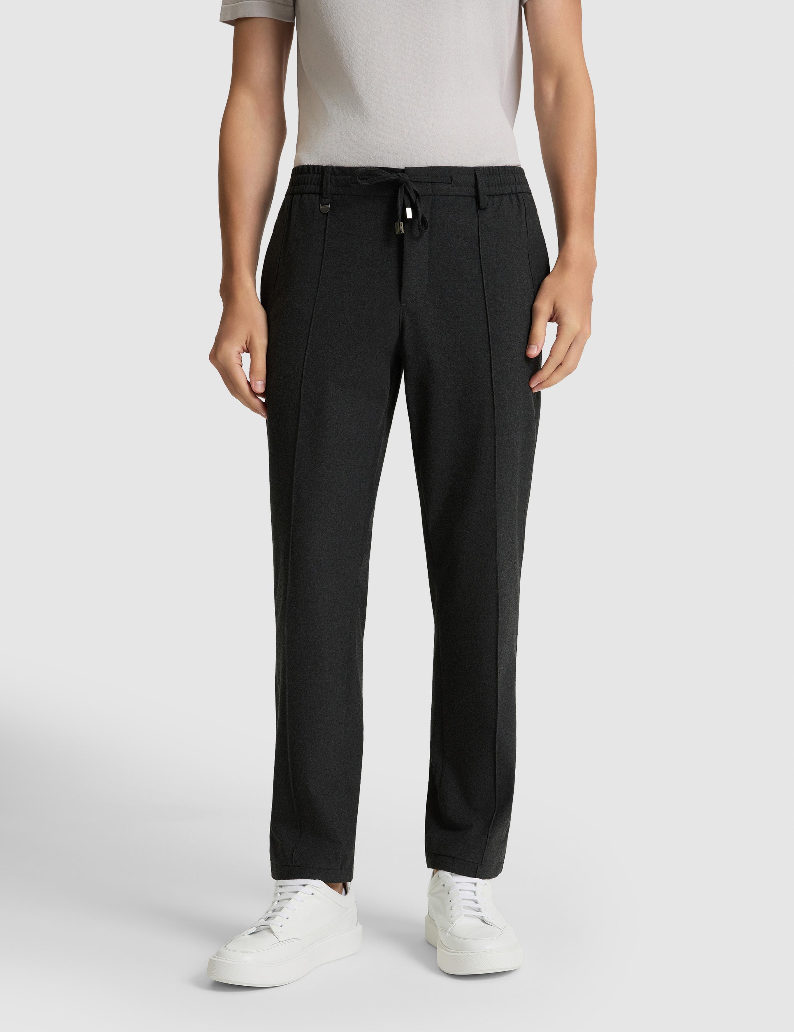Antrasit Slim Fit Kumaş Pantolon