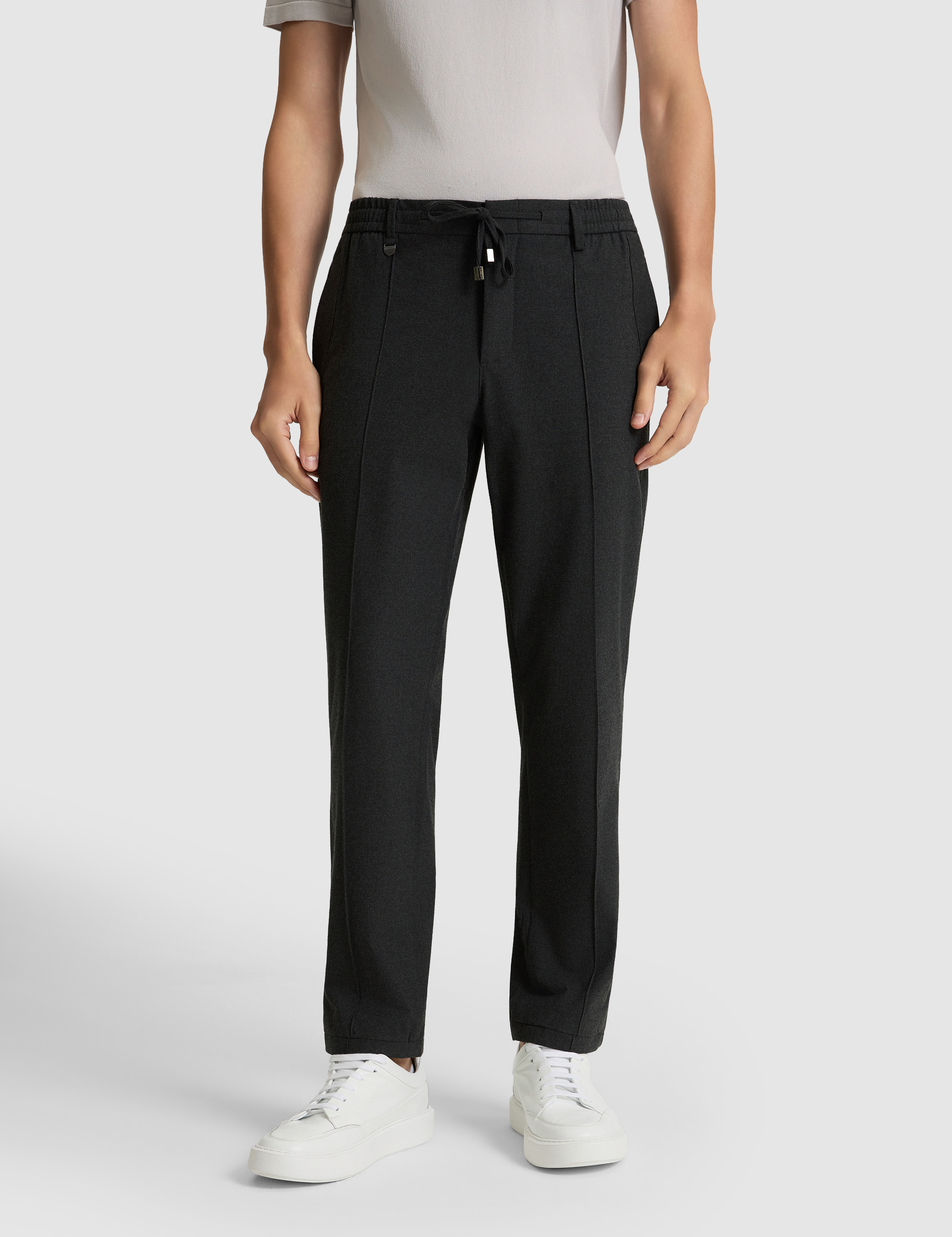 Antrasit Slim Fit Kumaş Pantolon - 50313399011