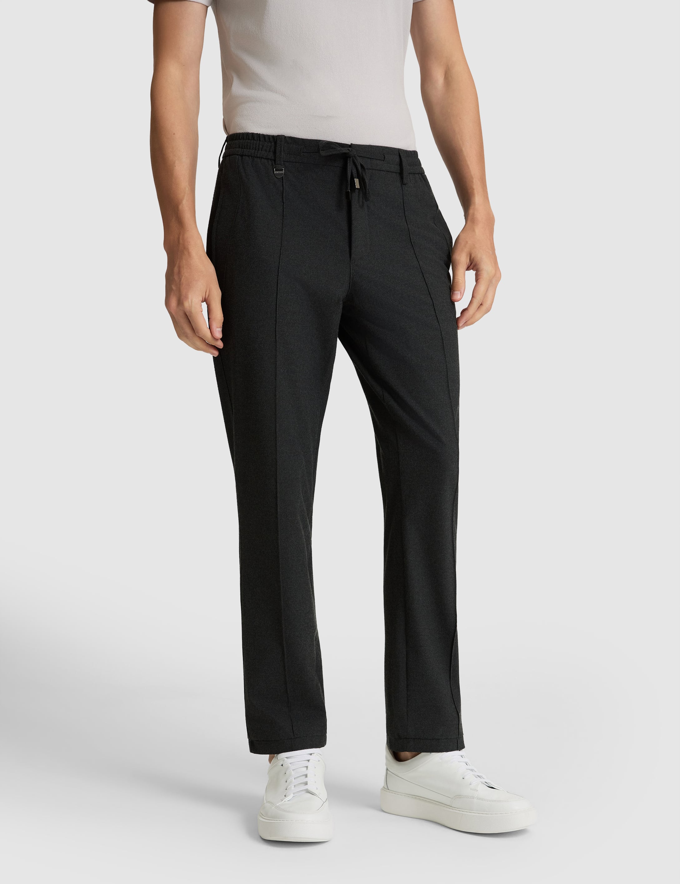 Antrasit Slim Fit Kumaş Pantolon - 50313399011