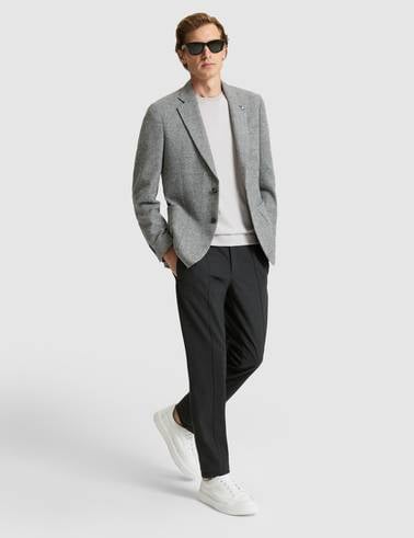 Antrasit Slim Fit Kumaş Pantolon