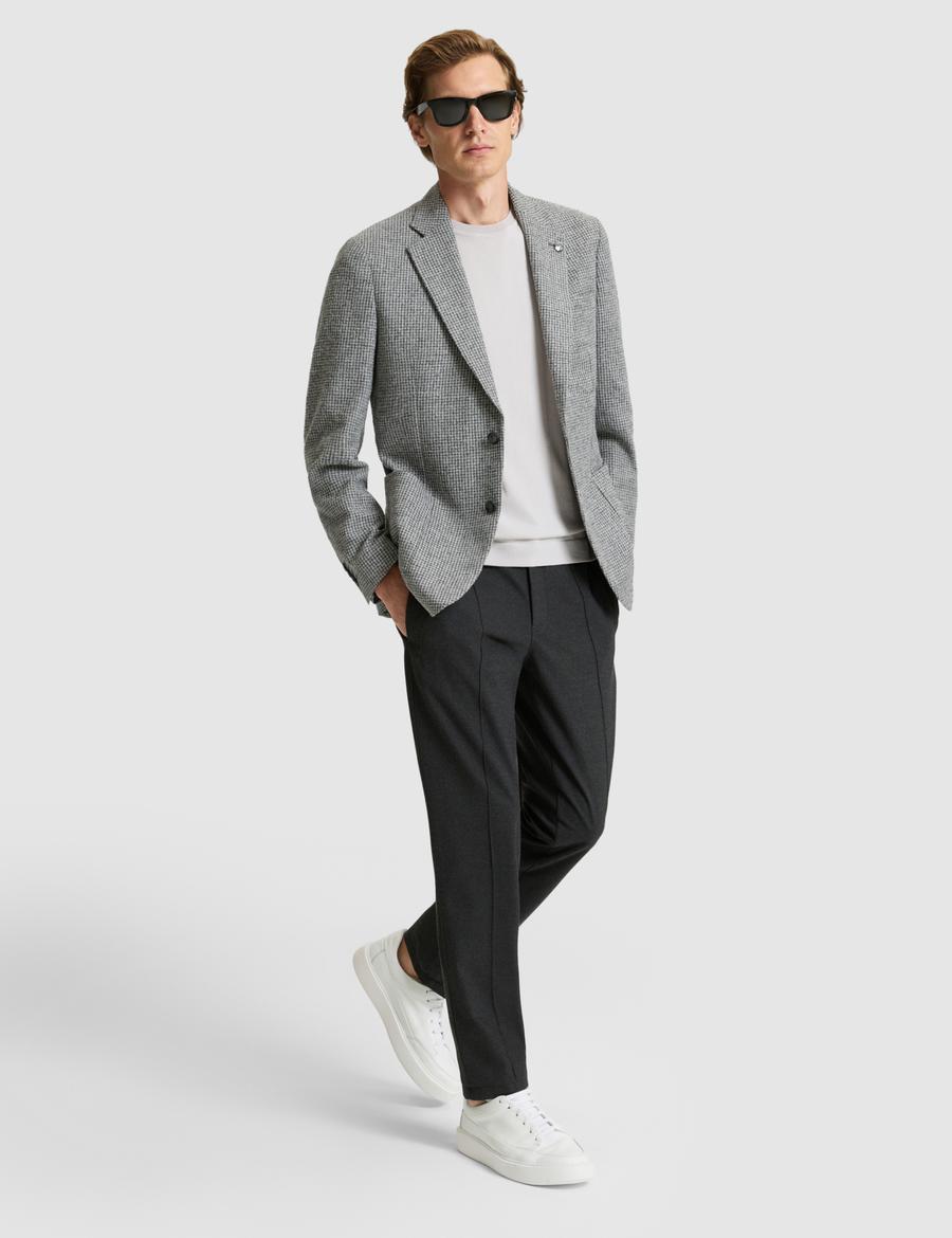 Antrasit Slim Fit Kumaş Pantolon
