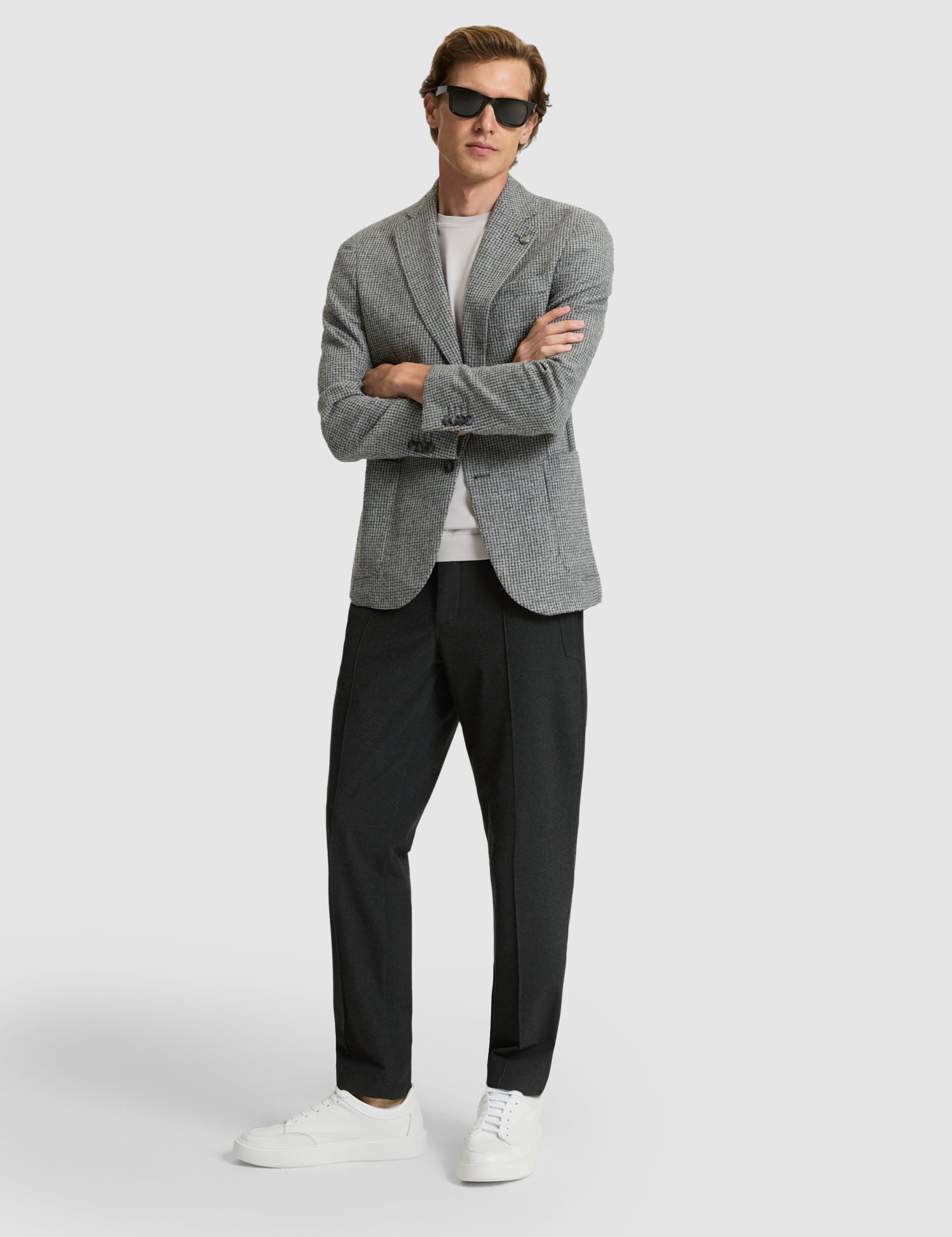 Antrasit Slim Fit Kumaş Pantolon - 50313399011