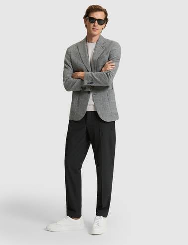 Antrasit Slim Fit Kumaş Pantolon