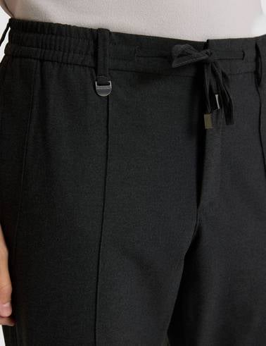 Antrasit Slim Fit Kumaş Pantolon