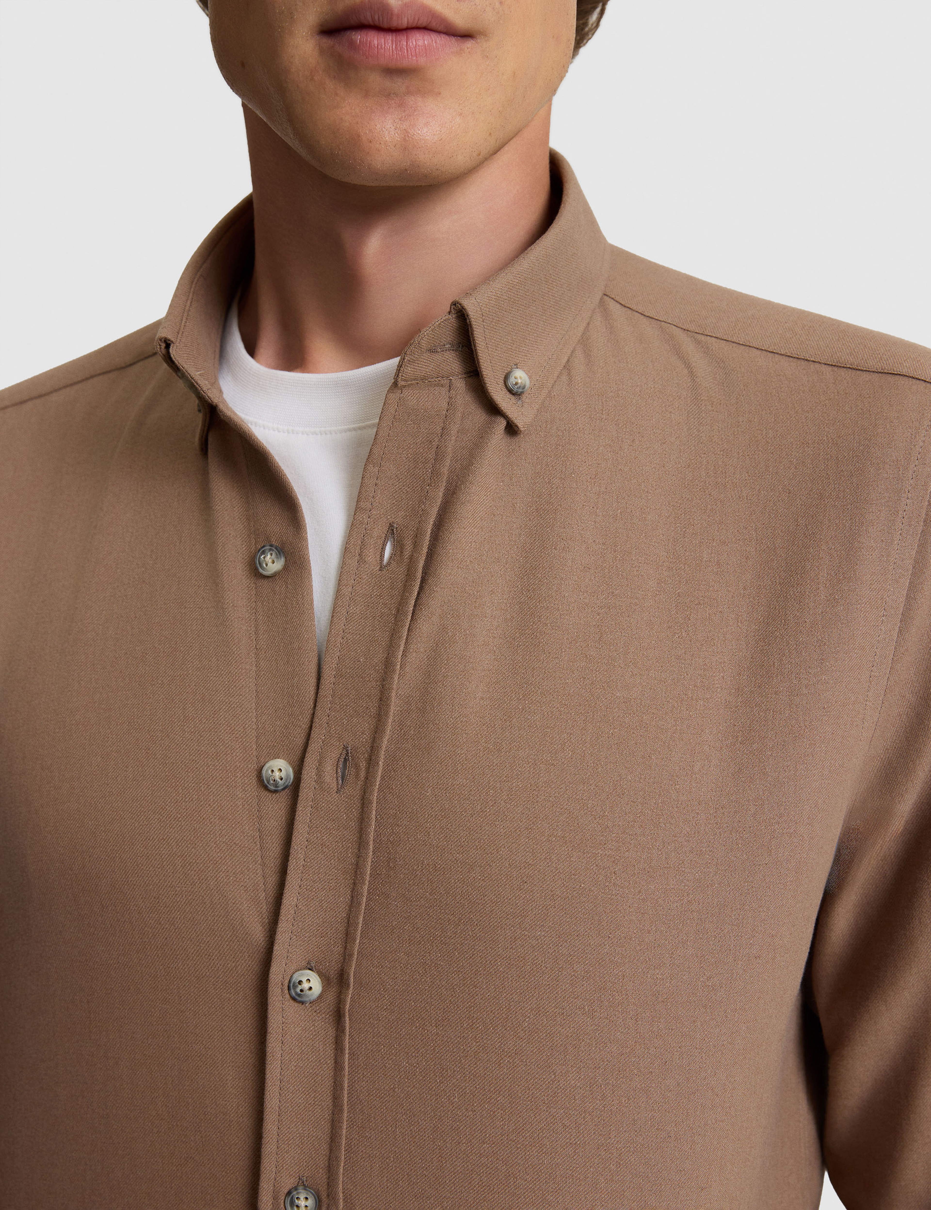 Vizon Slim Fit Uzun Kollu Gömlek