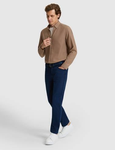 Vizon Slim Fit Uzun Kollu Gömlek