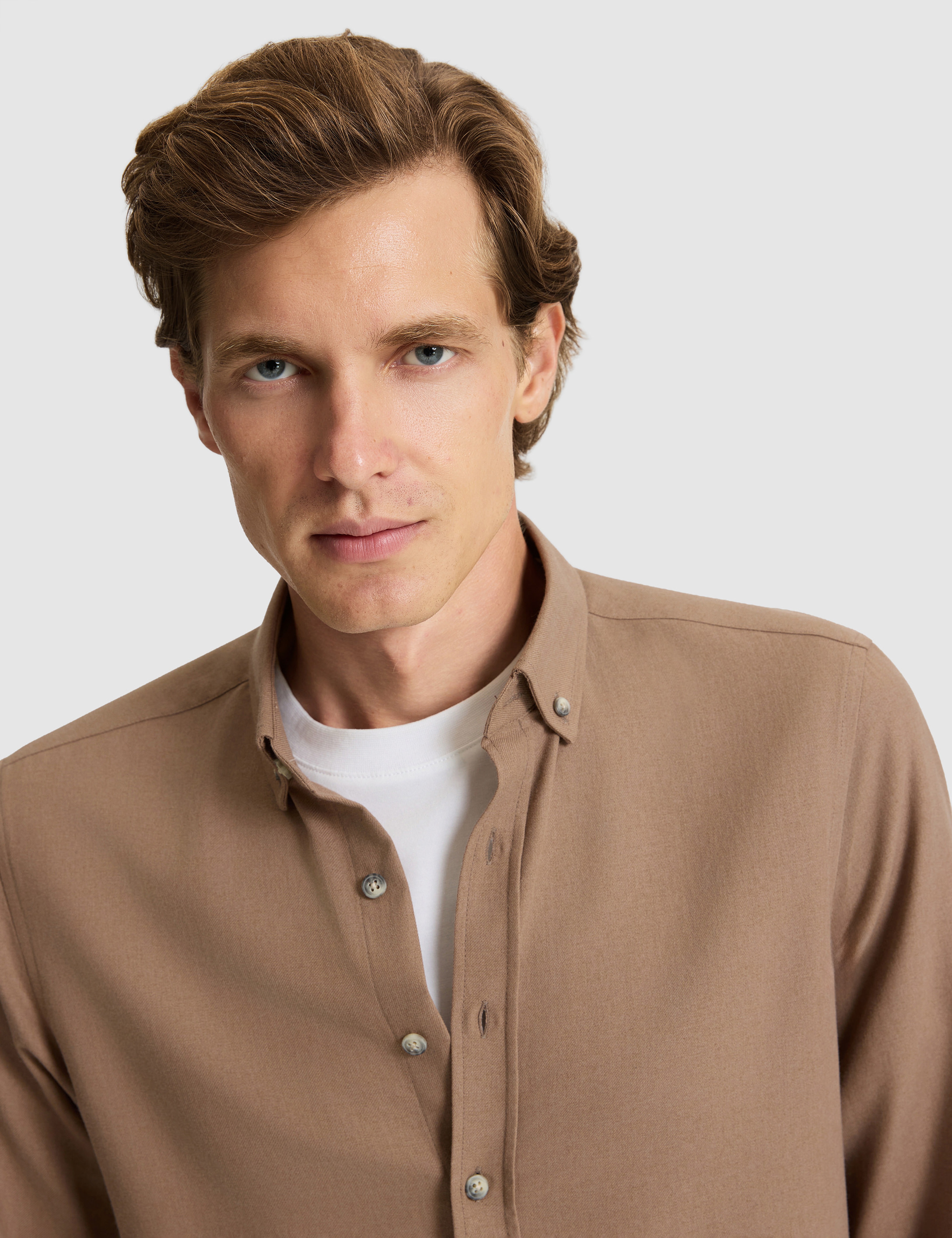 Vizon Slim Fit Uzun Kollu Gömlek
