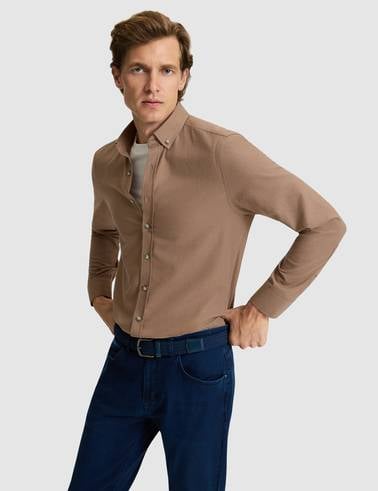 Vizon Slim Fit Uzun Kollu Gömlek