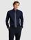 Lacivert Slim Fit Uzun Kollu Basic Gömlek