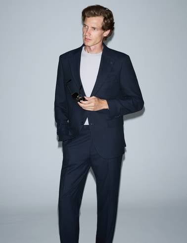 Lacivert SLIM TAILORED Takım Elbise