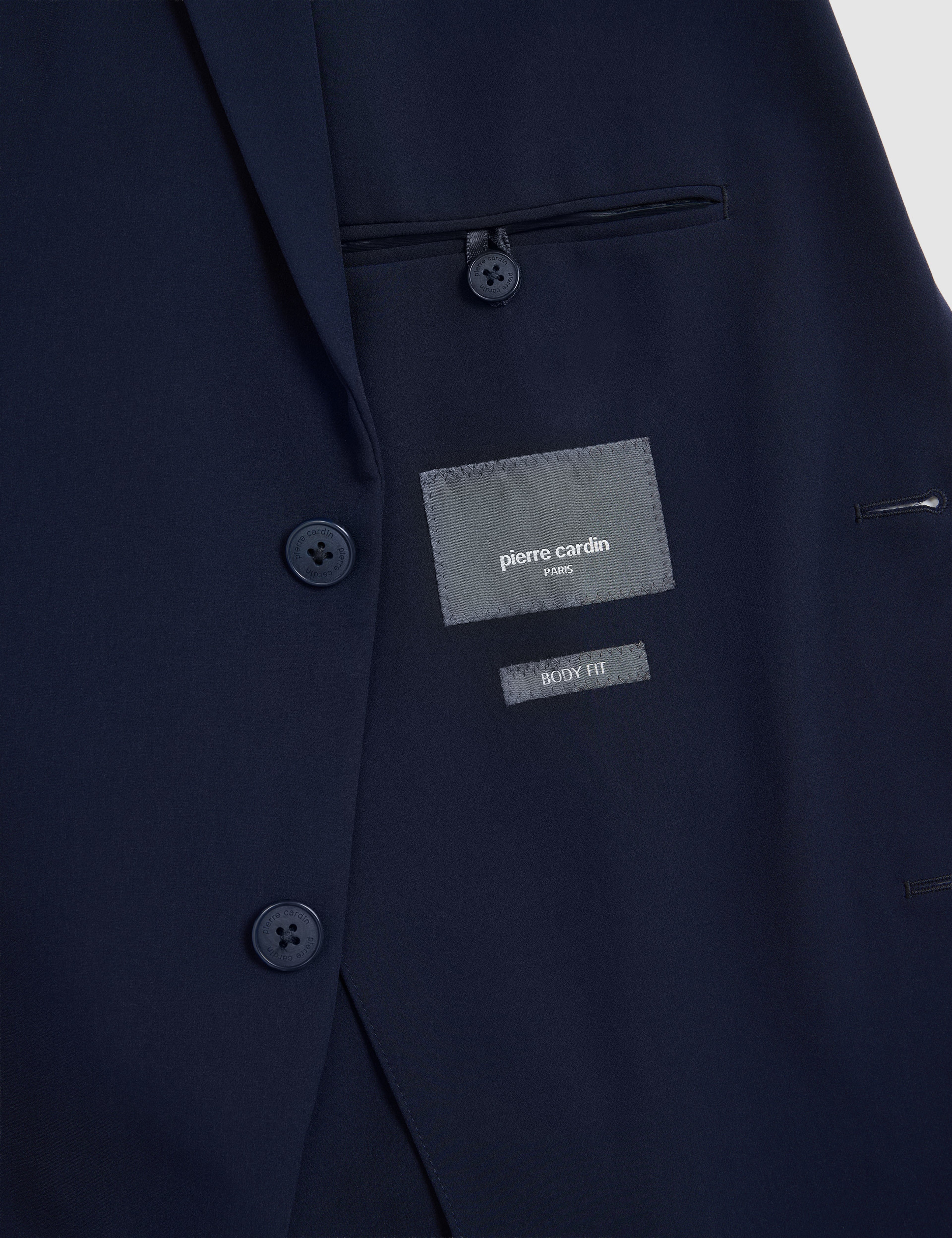 Lacivert Body Esnek Fit Blazer Ceket