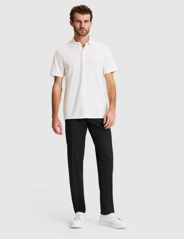 Siyah SLIM TAILORED Kumaş Pantolon