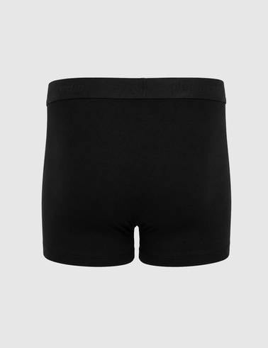 Siyah 3'lü İç Giyim Boxer Set