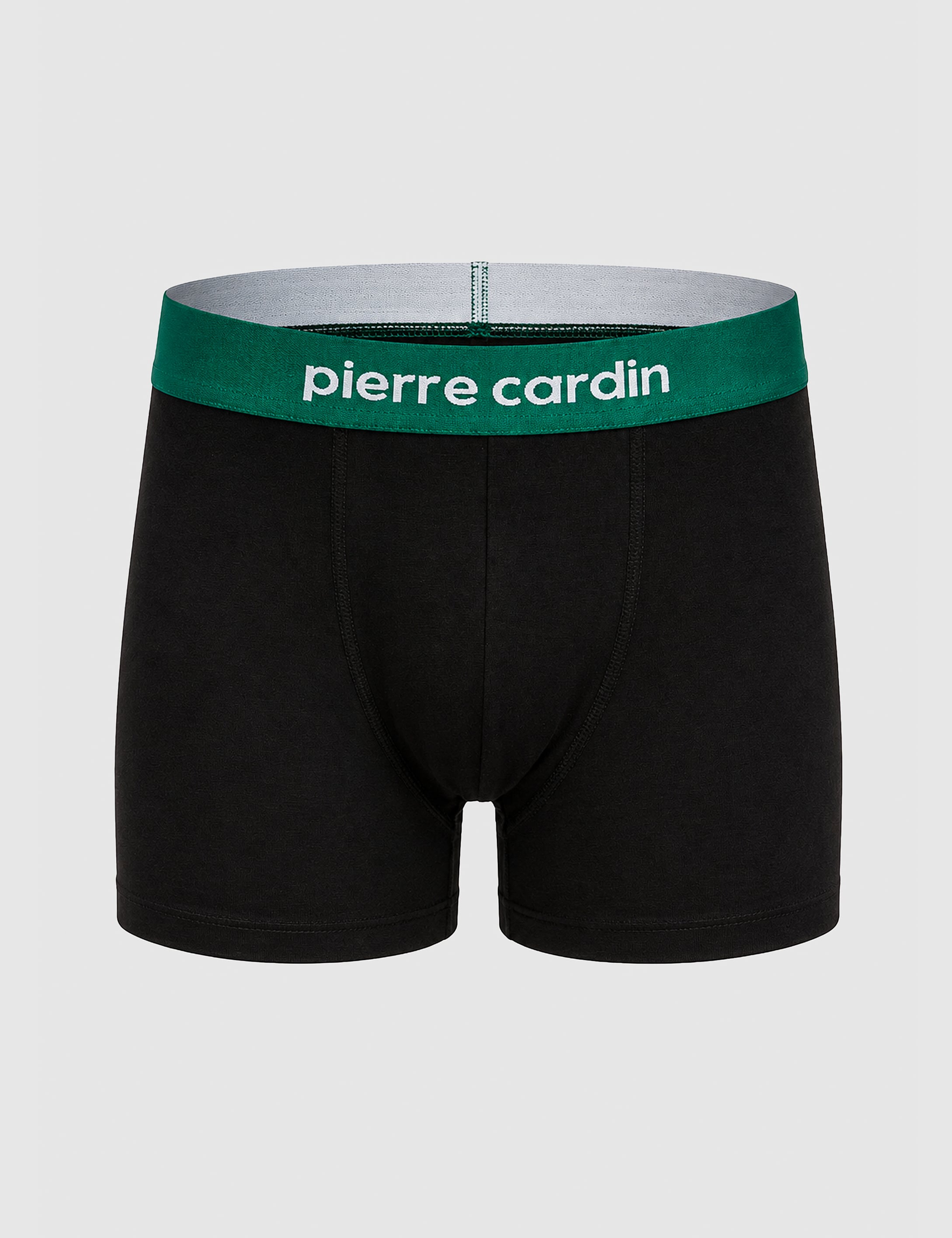 Siyah Pamuk Karışımlı 3'lü İç Giyim Boxer Set - 50333770004