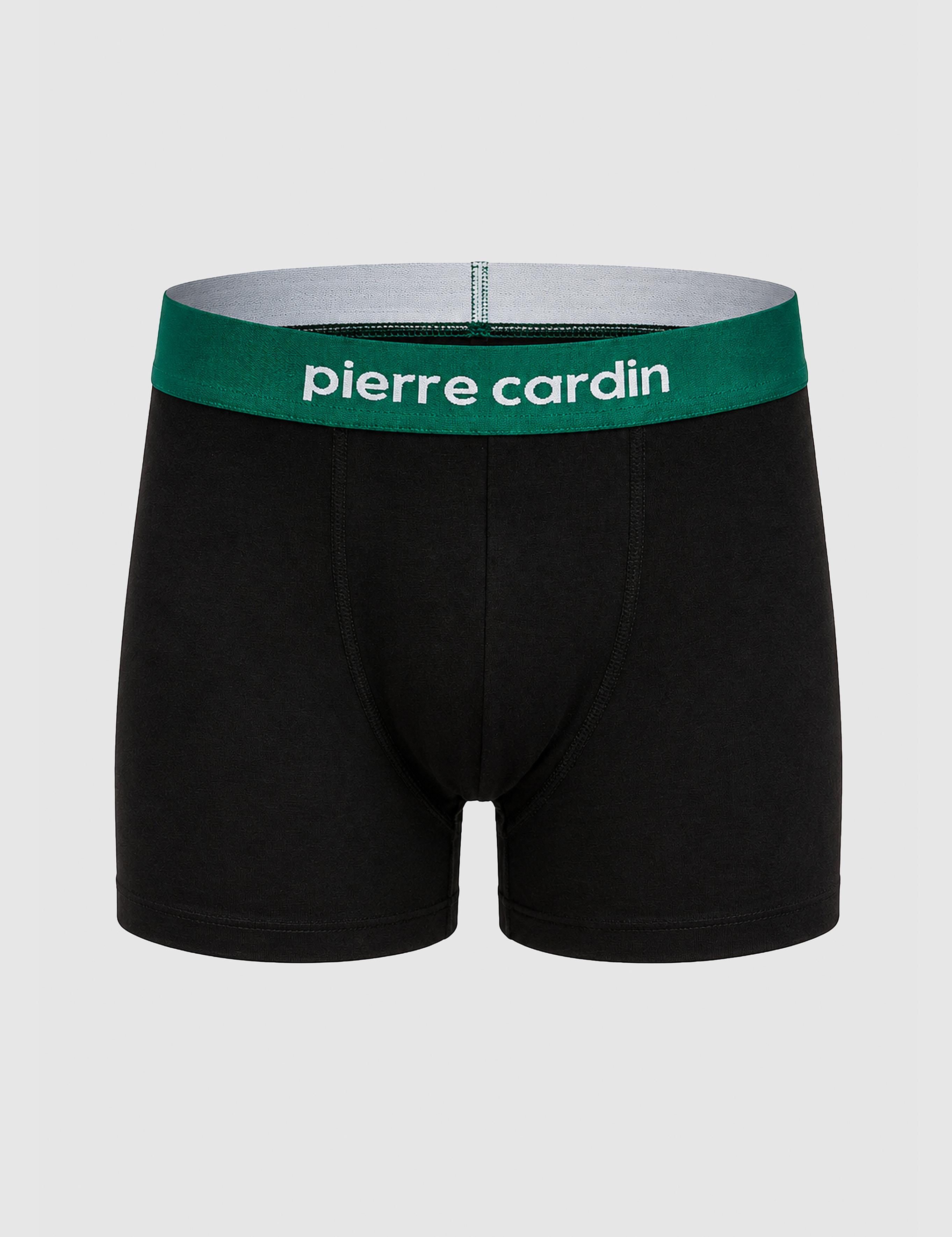 Siyah Pamuk Karışımlı 3'lü İç Giyim Boxer Set