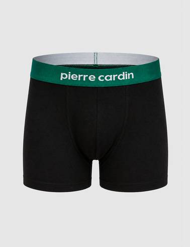 Siyah 3'lü İç Giyim Boxer Set