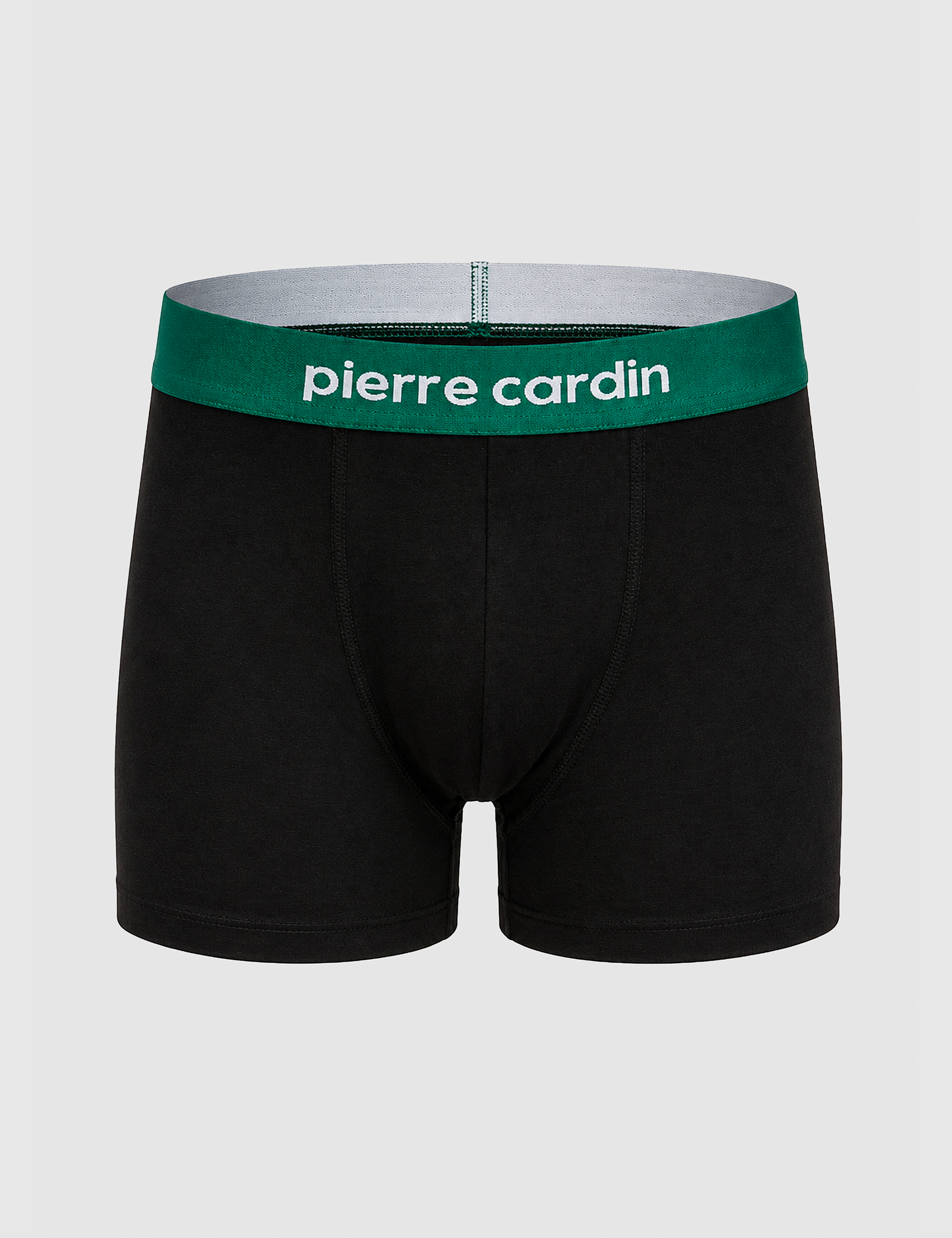 Siyah Pamuk Karışımlı 3'lü İç Giyim Boxer Set - 50333770004