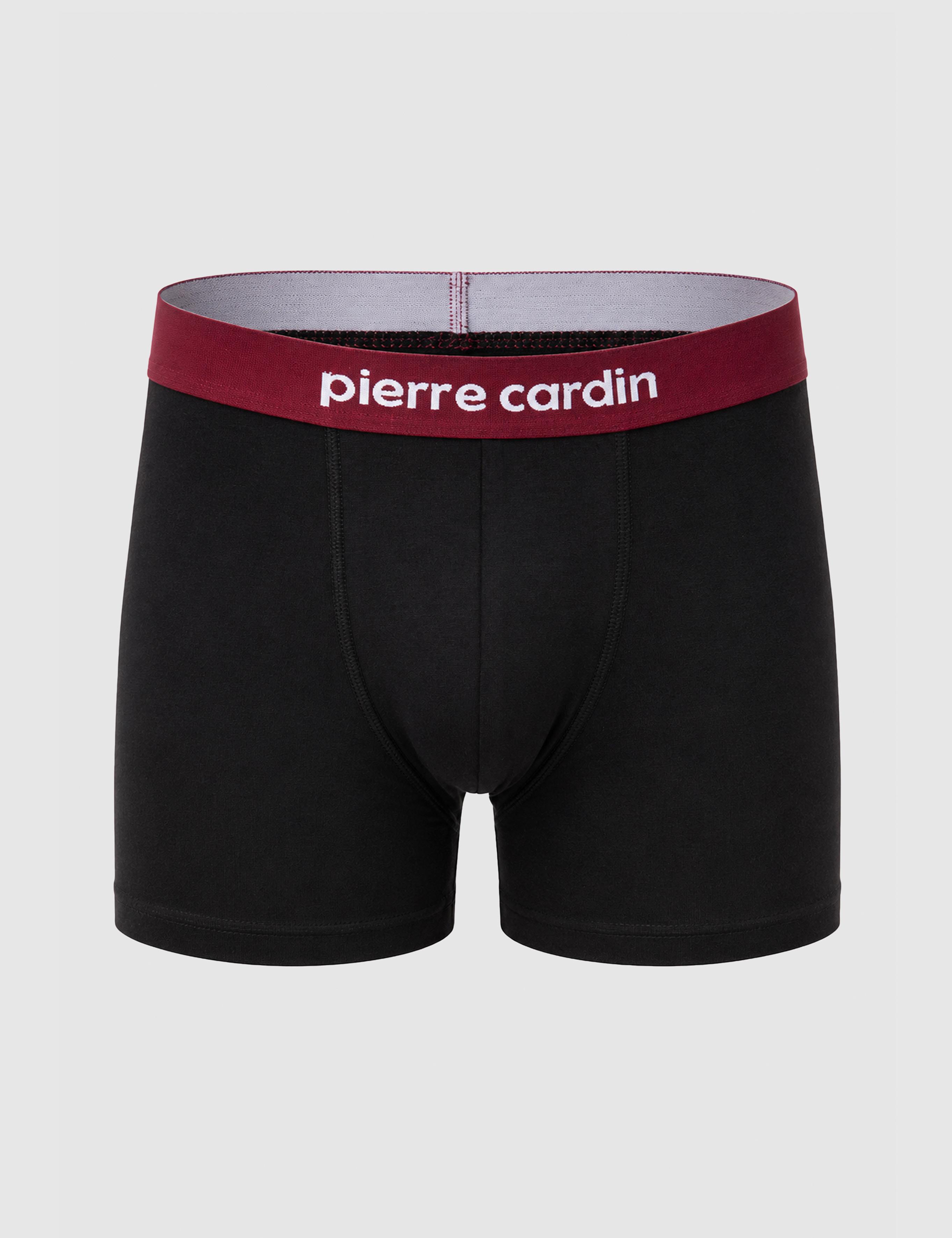 Siyah Pamuk Karışımlı 3'lü İç Giyim Boxer Set