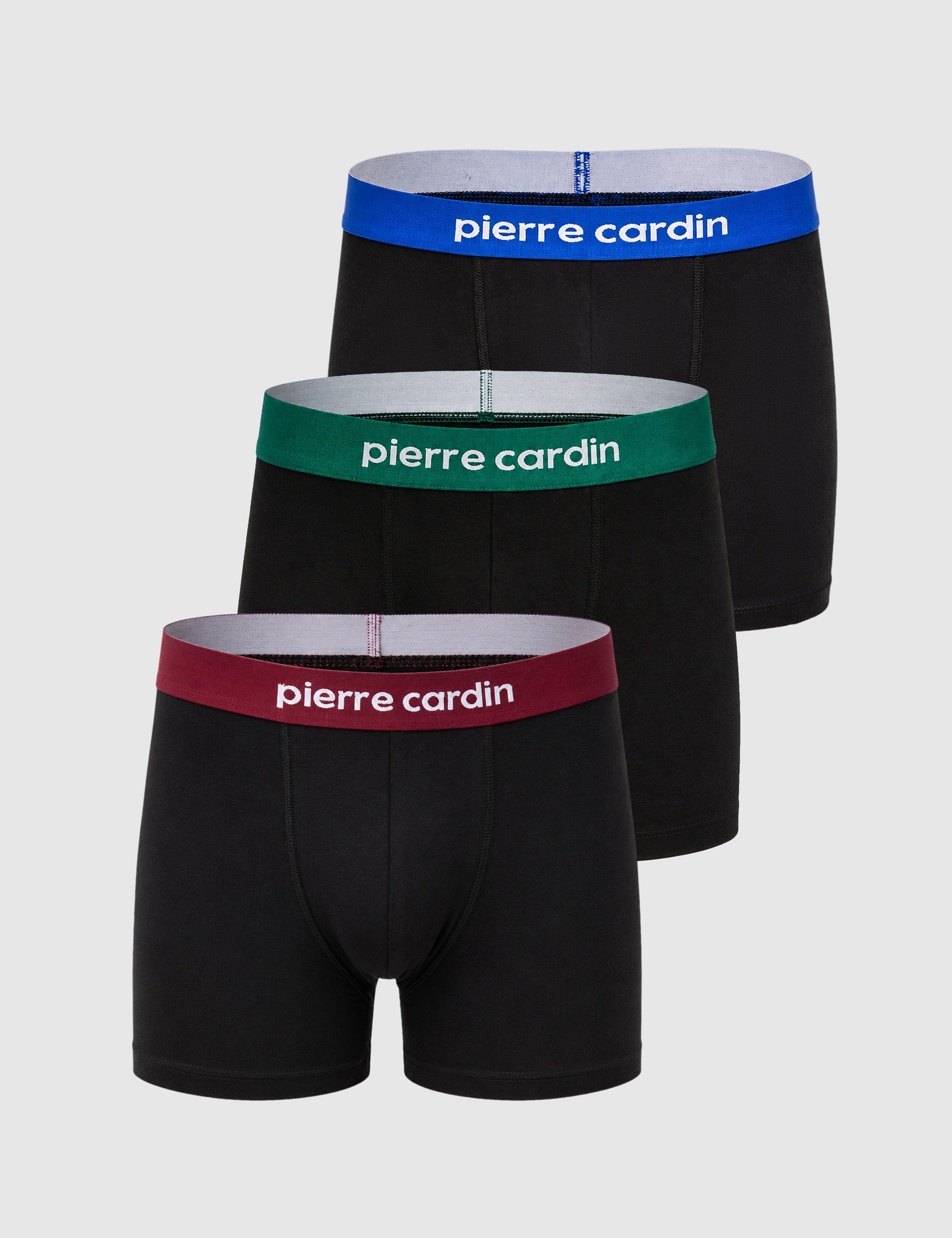 Siyah 3'lü İç Giyim Boxer Set - Image 1