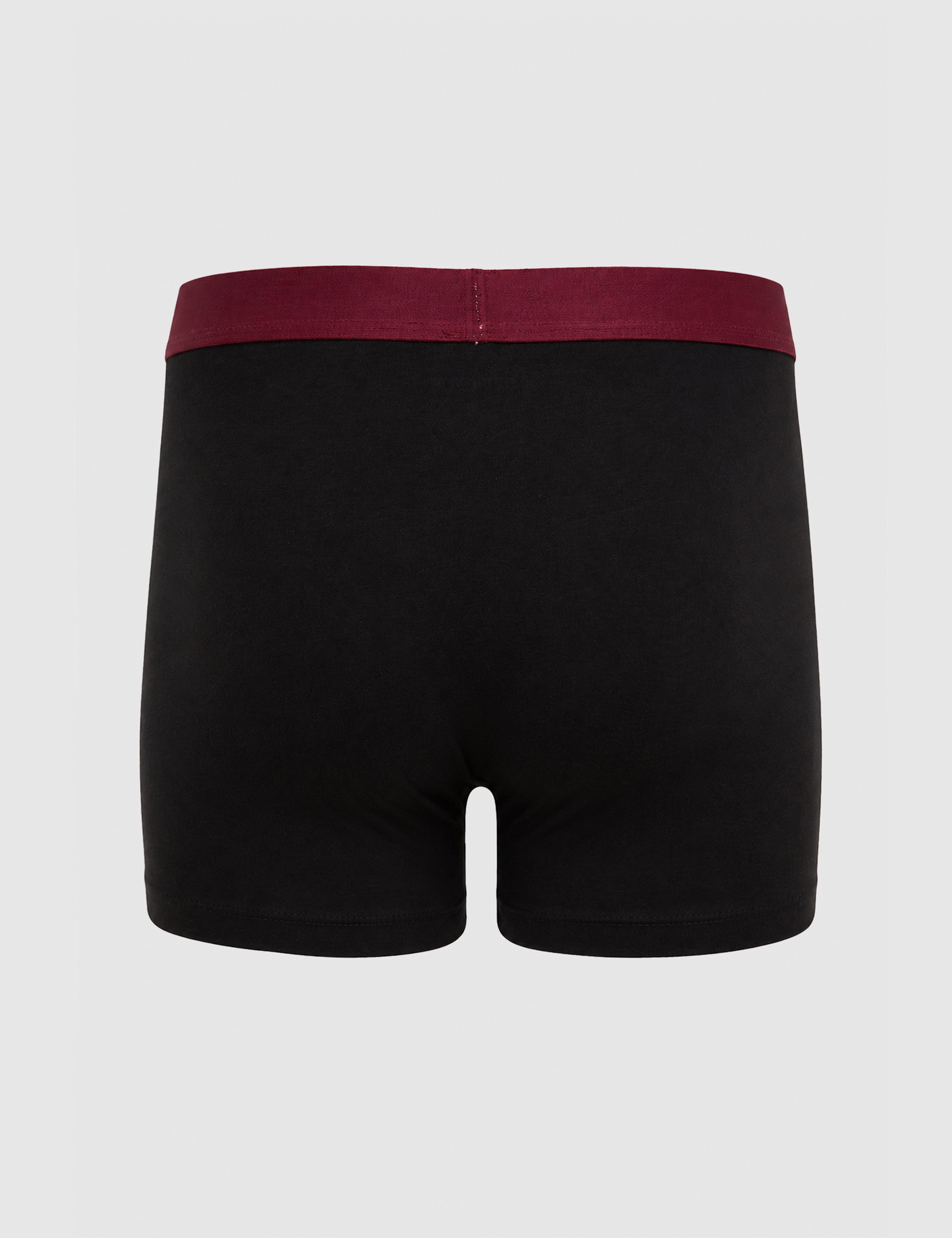Siyah 3'lü İç Giyim Boxer Set