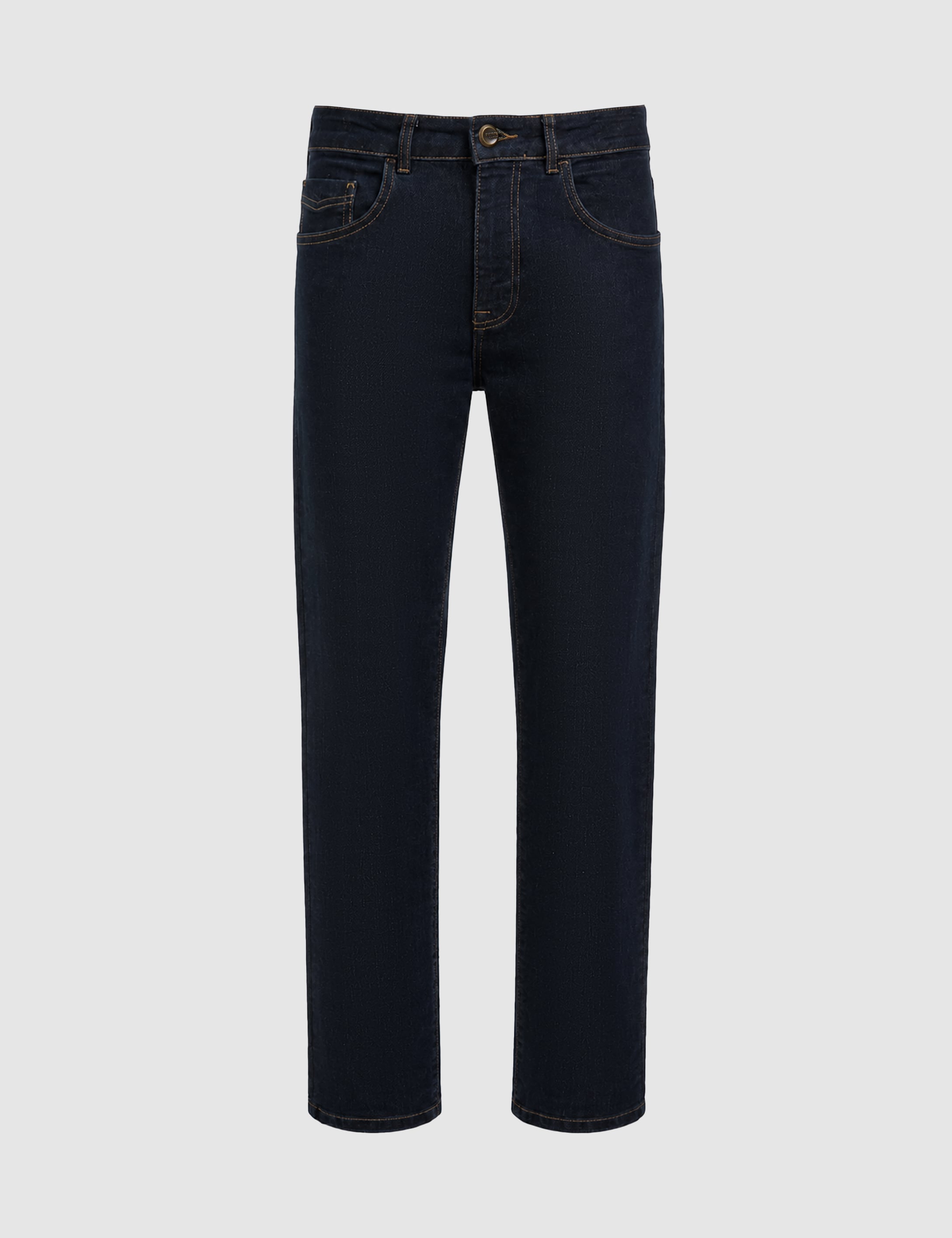 Lacivert Slim Fit Jean Pantolon