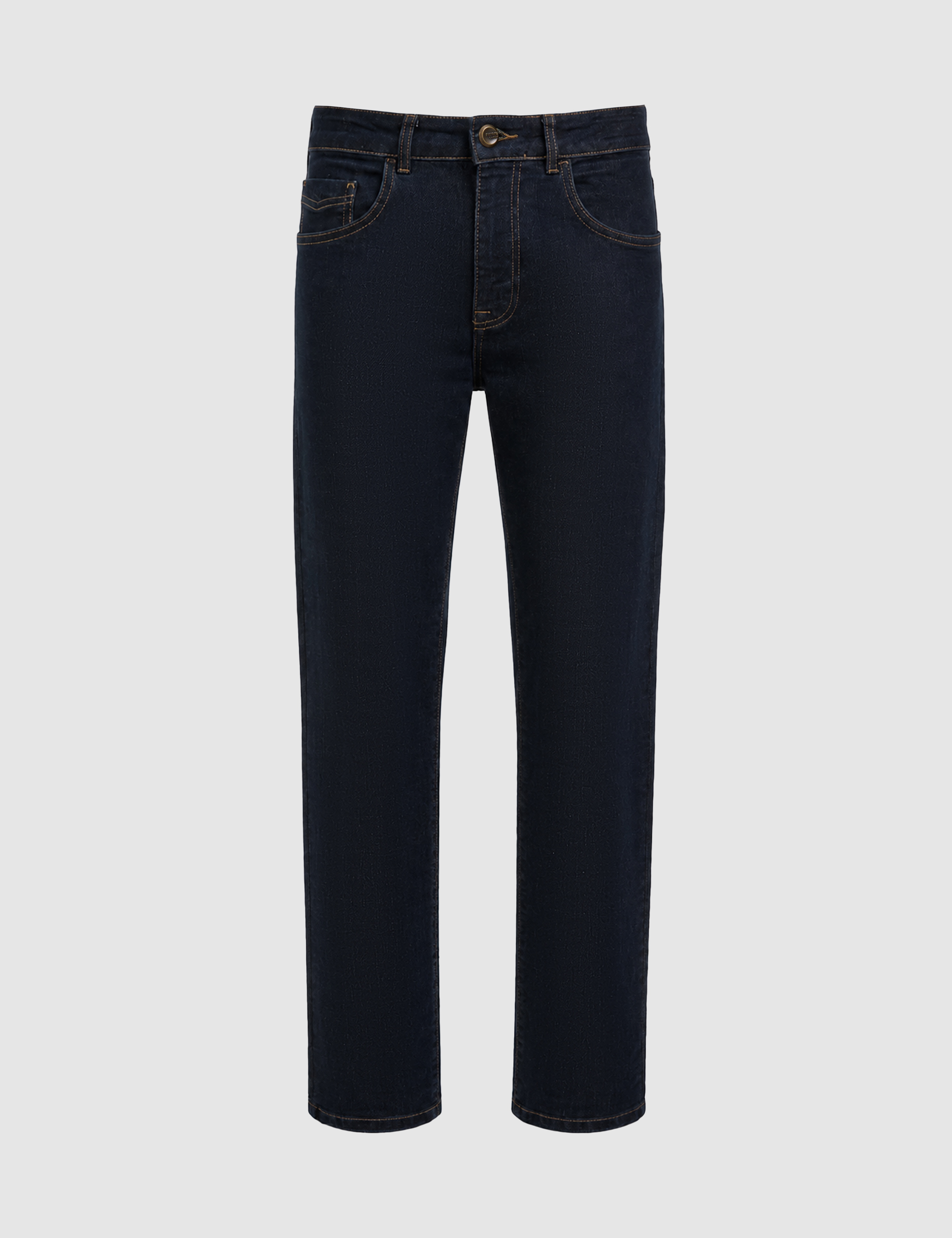 Lacivert Slim Fit Jean Pantolon