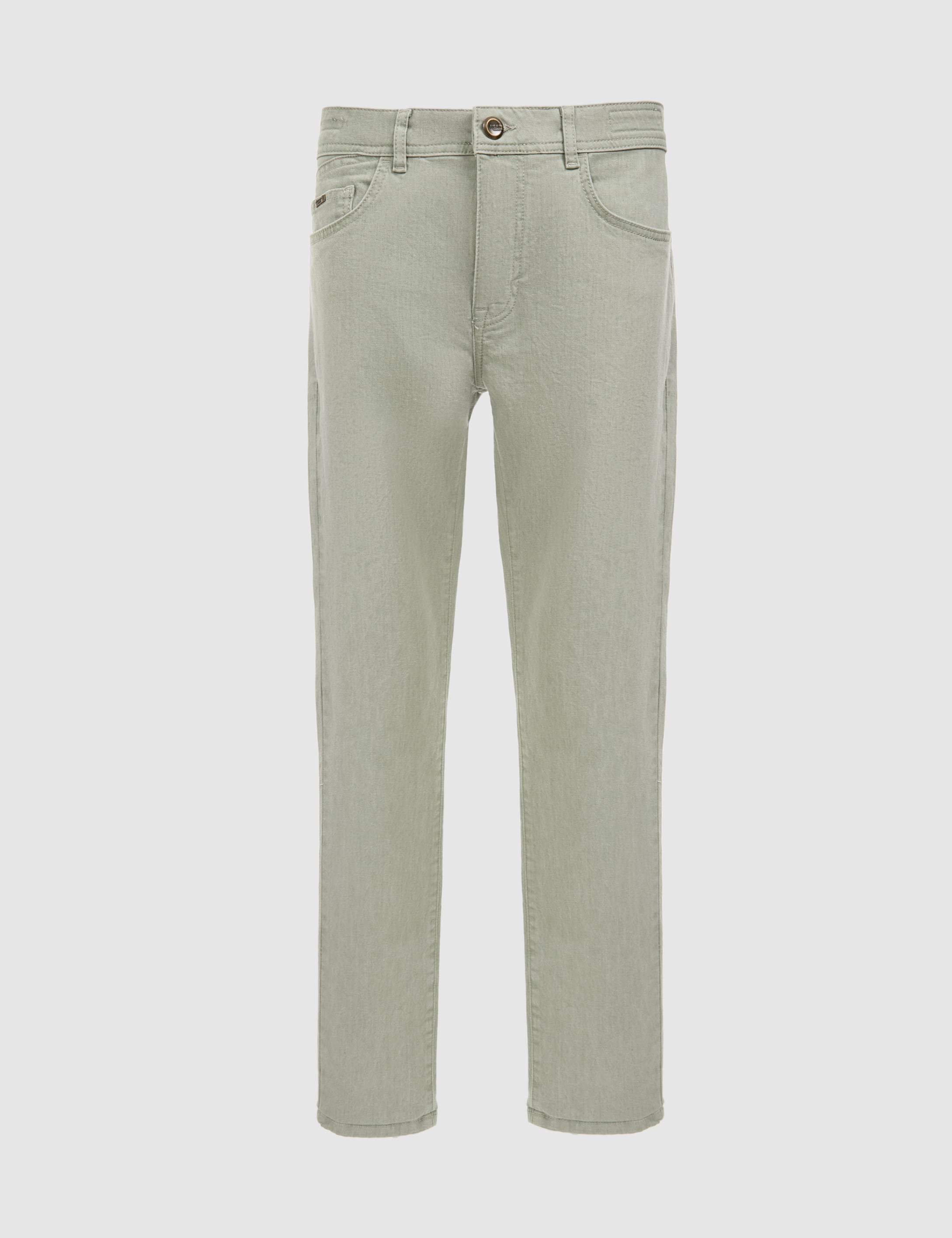 Haki Slim Fit Jean Pantolon