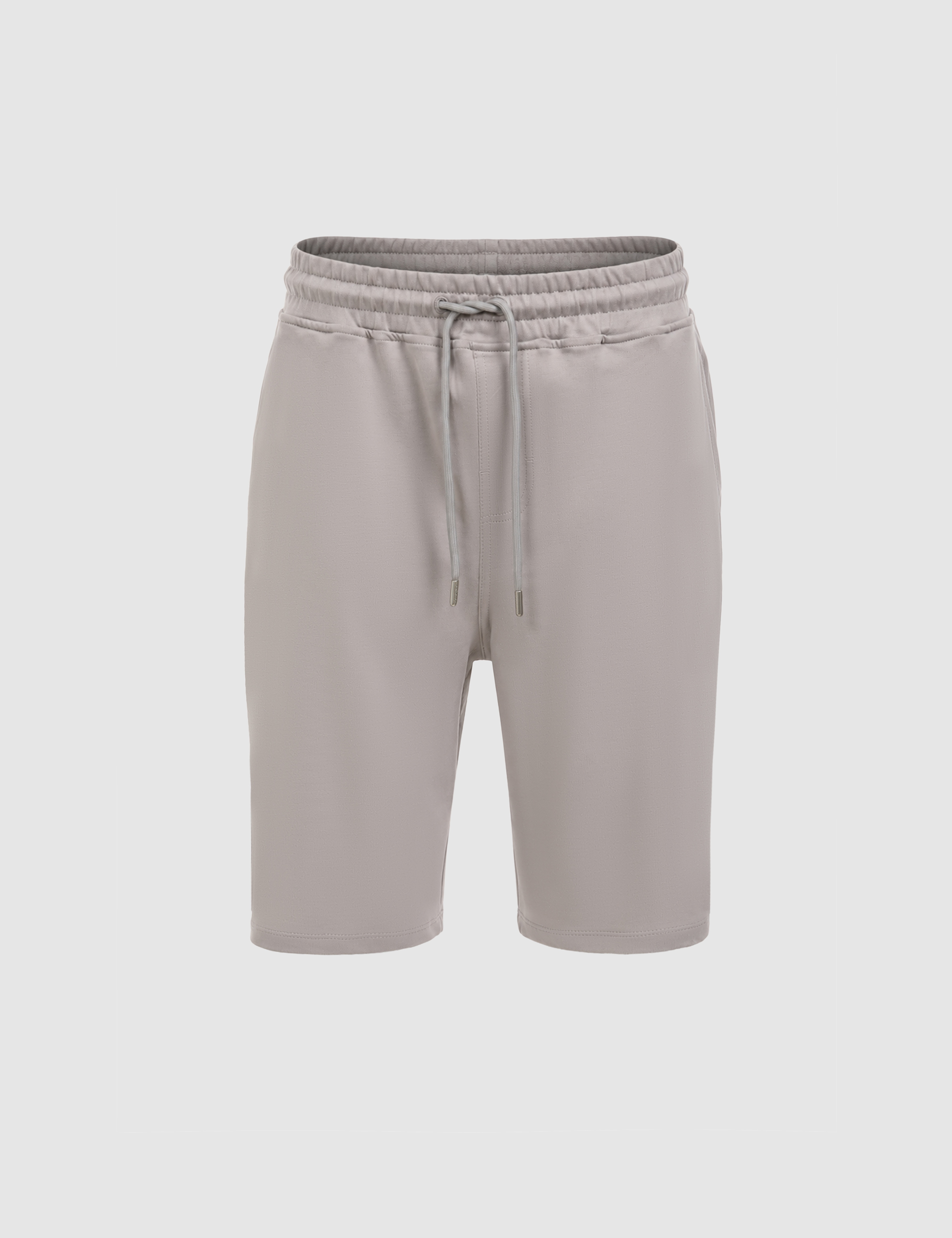 Gri Comfort Fit Örme Şort