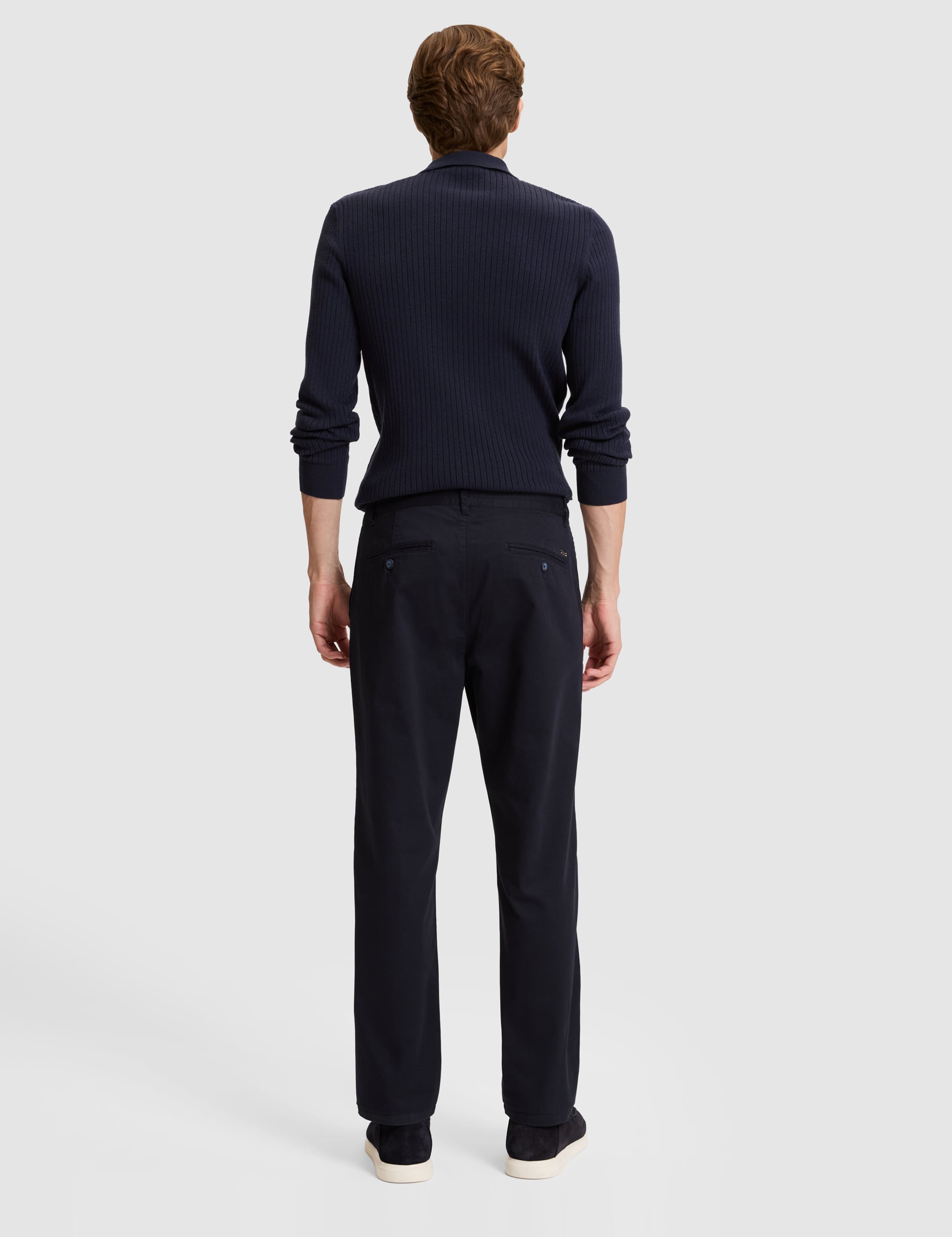 Lacivert Regular Fit Basic Kanvas Pantolon - 50292505090