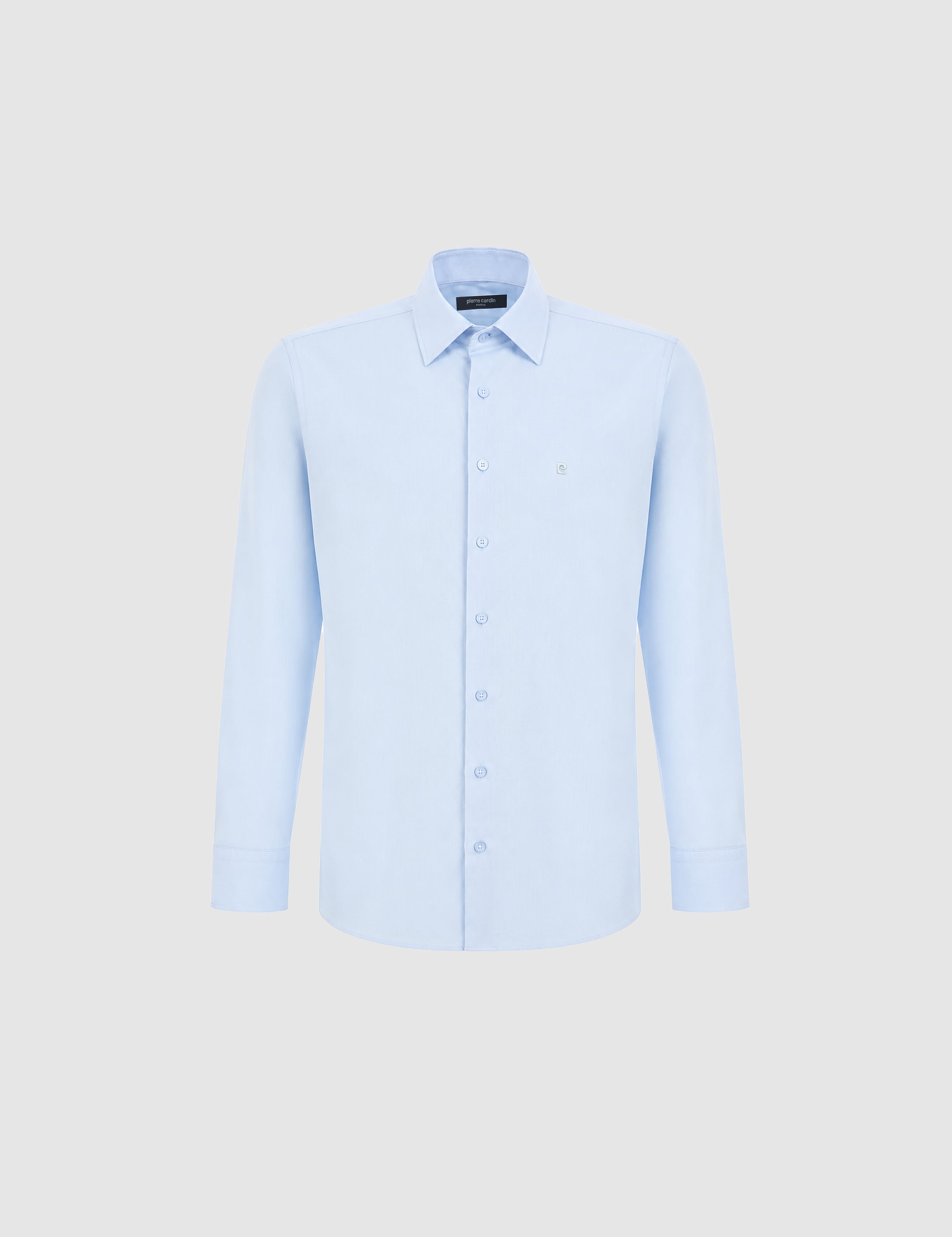 Açık Mavi Regular Fit Uzun Kollu Gömlek