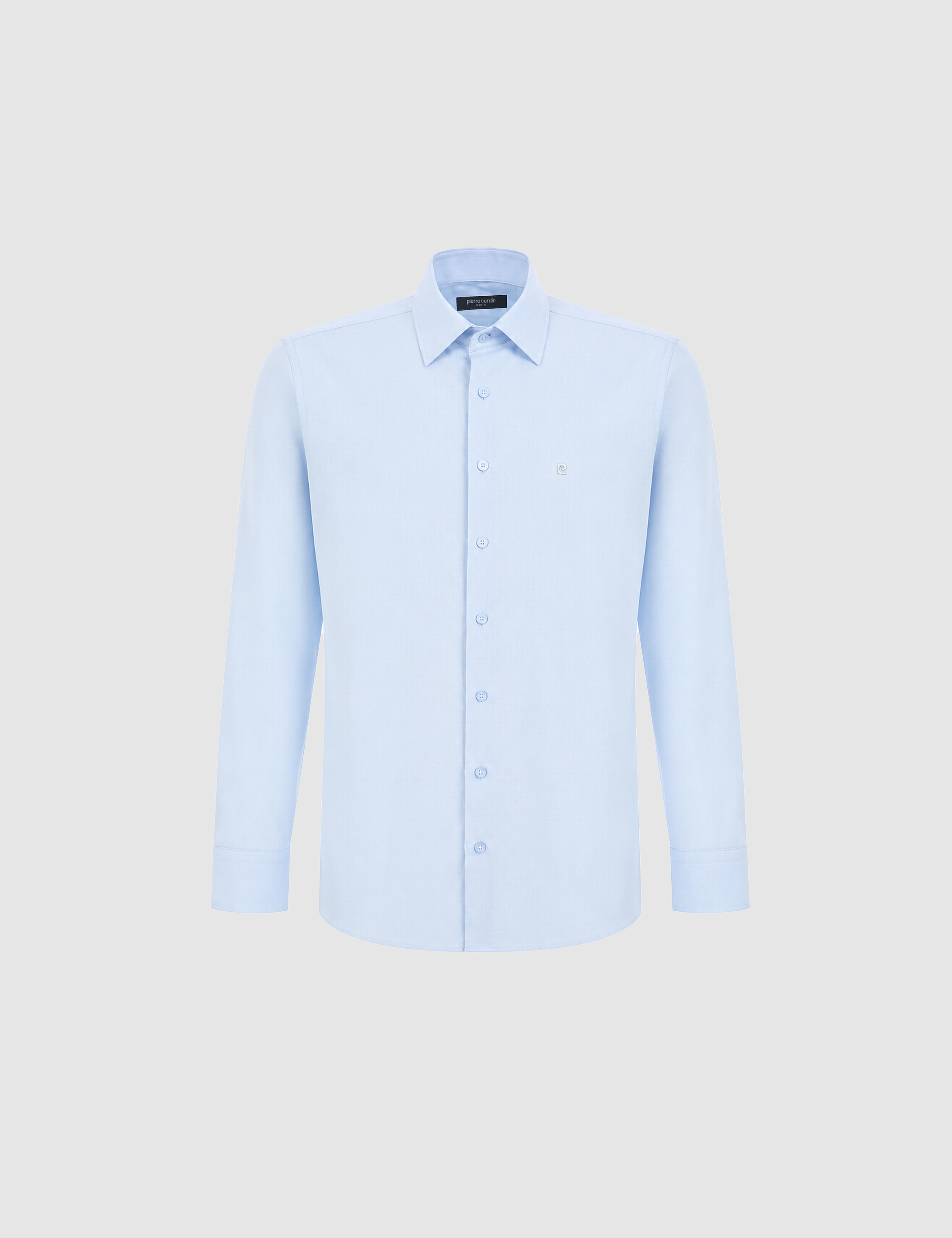 Açık Mavi Regular Fit Uzun Kollu Gömlek