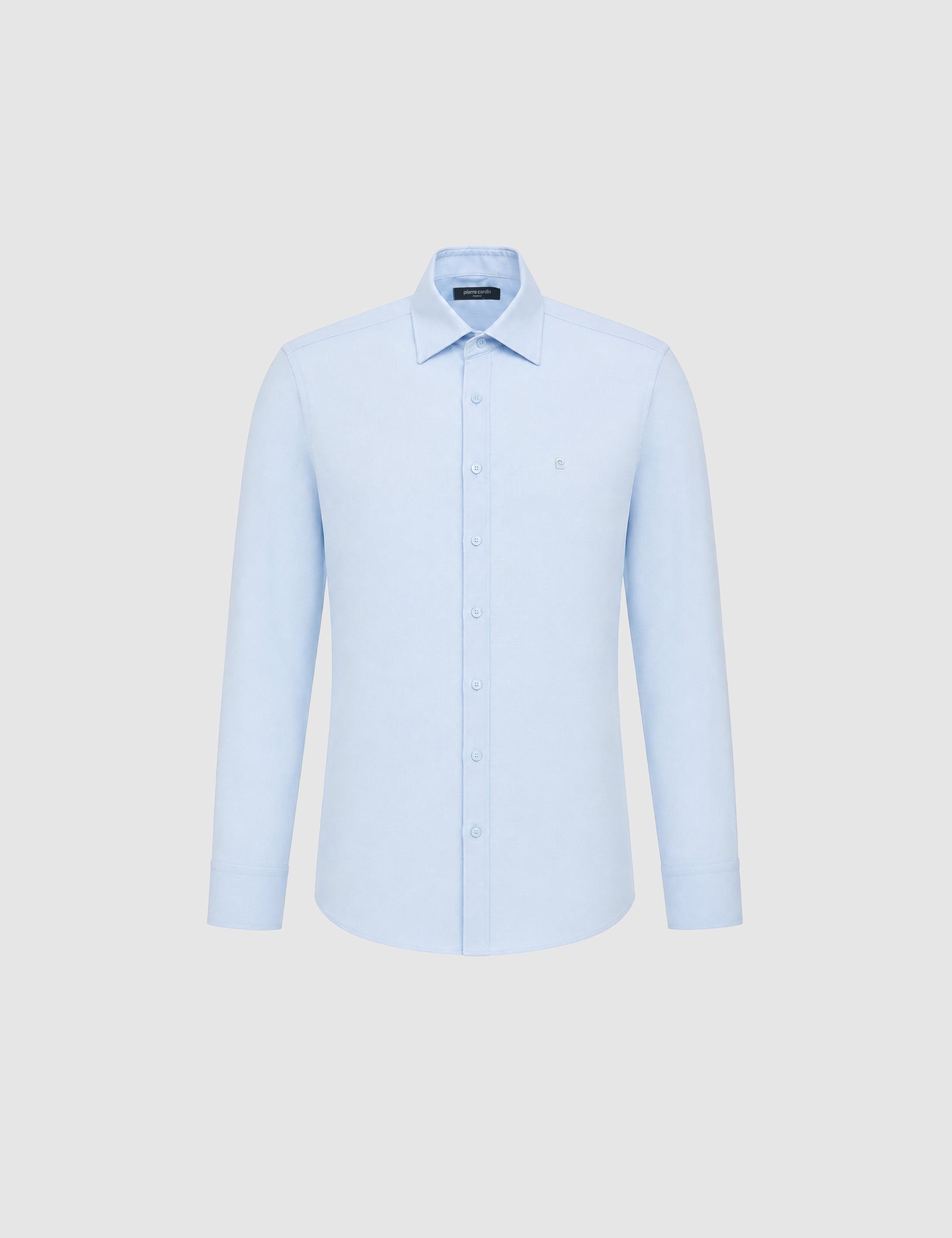 Açık Mavi Slim Fit Uzun Kollu Gömlek - 50319944013
