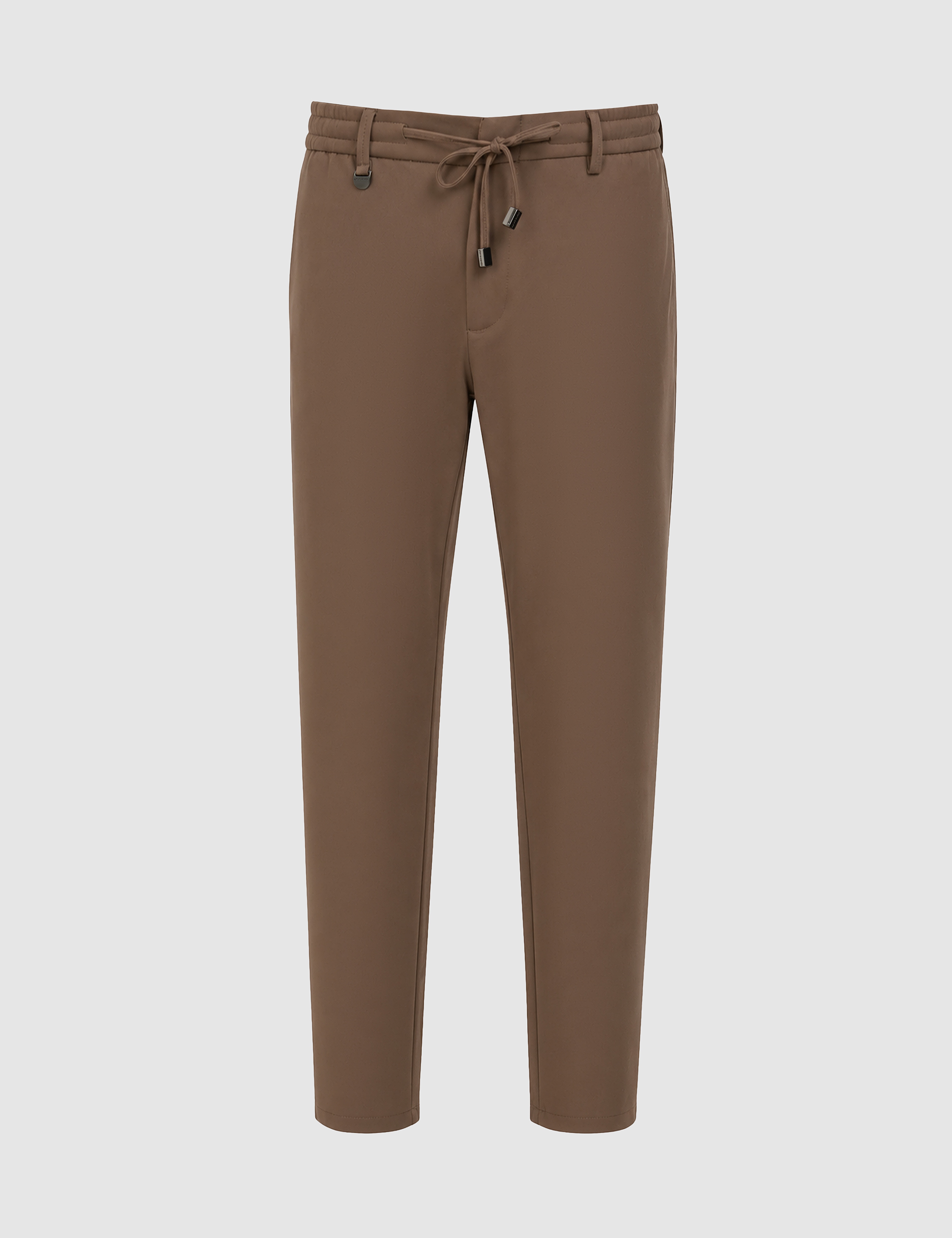 Vizon Beli Kordonlu Klasik Jogger Pantolon