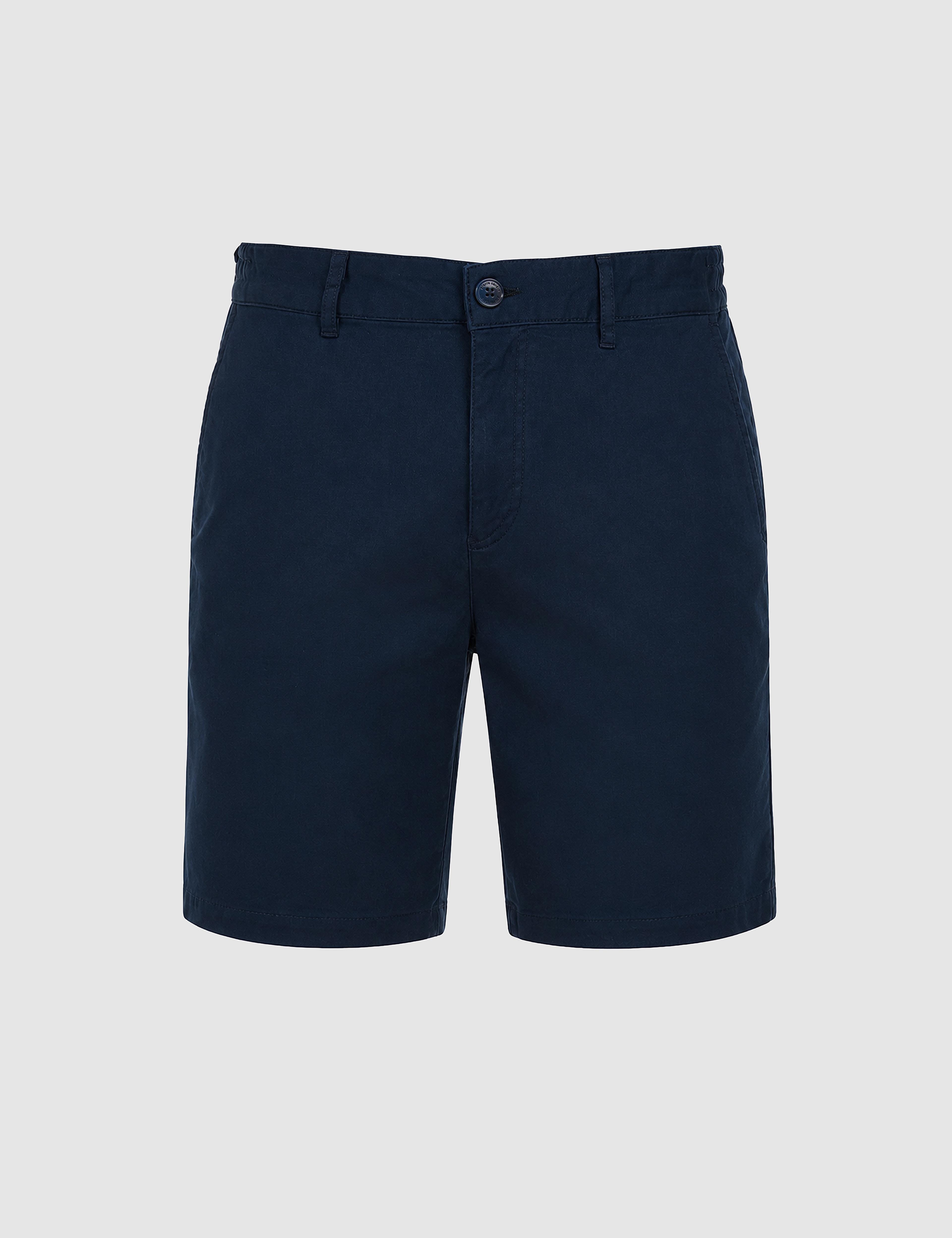 Lacivert Slim Fit Dokuma Şort - Image 7