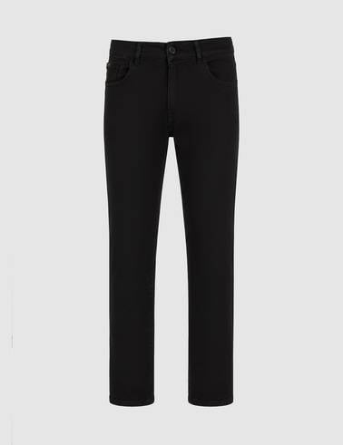 Siyah Slim Fit Jean Pantolon