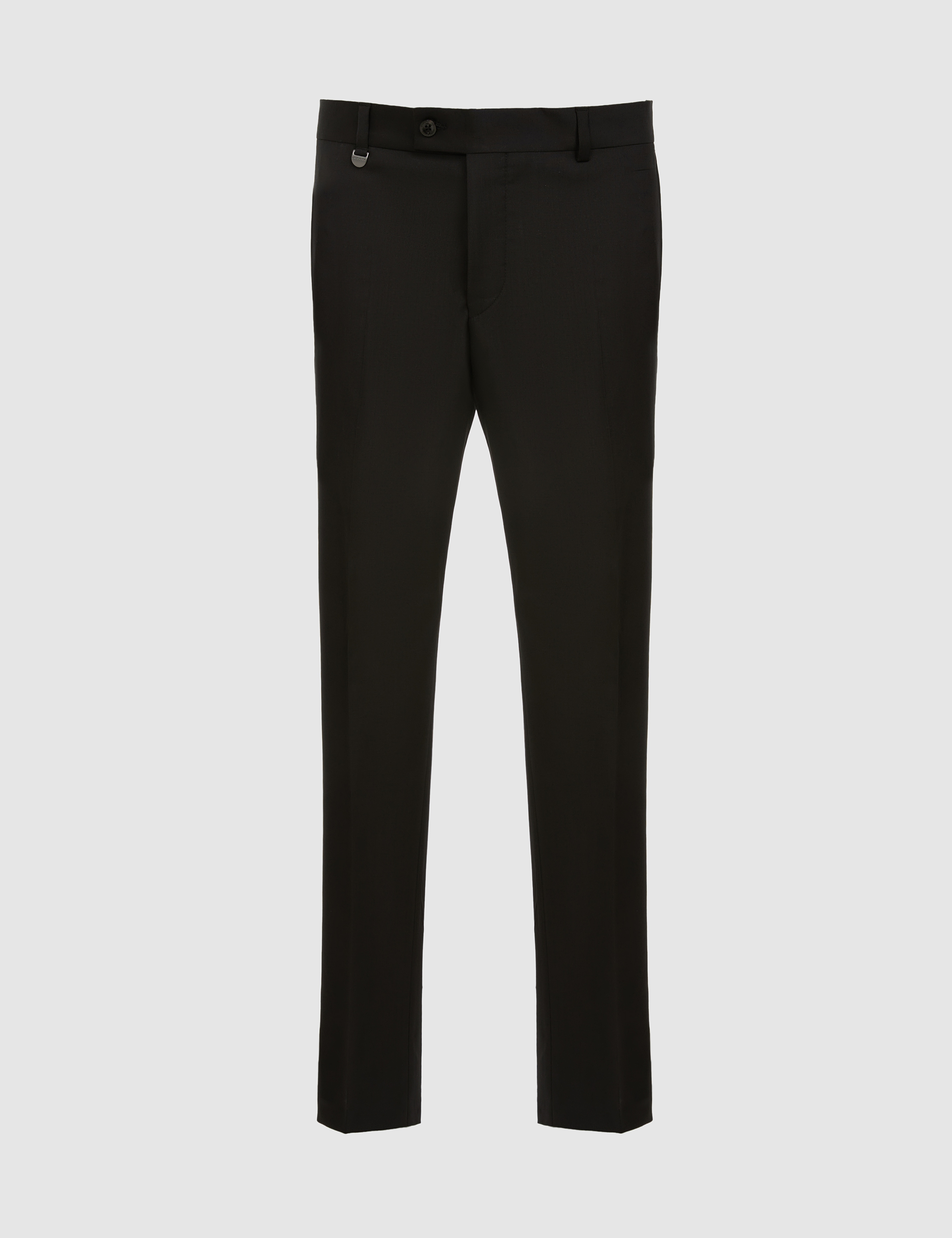 Siyah Slim Fit Kumaş Pantolon - Image 7