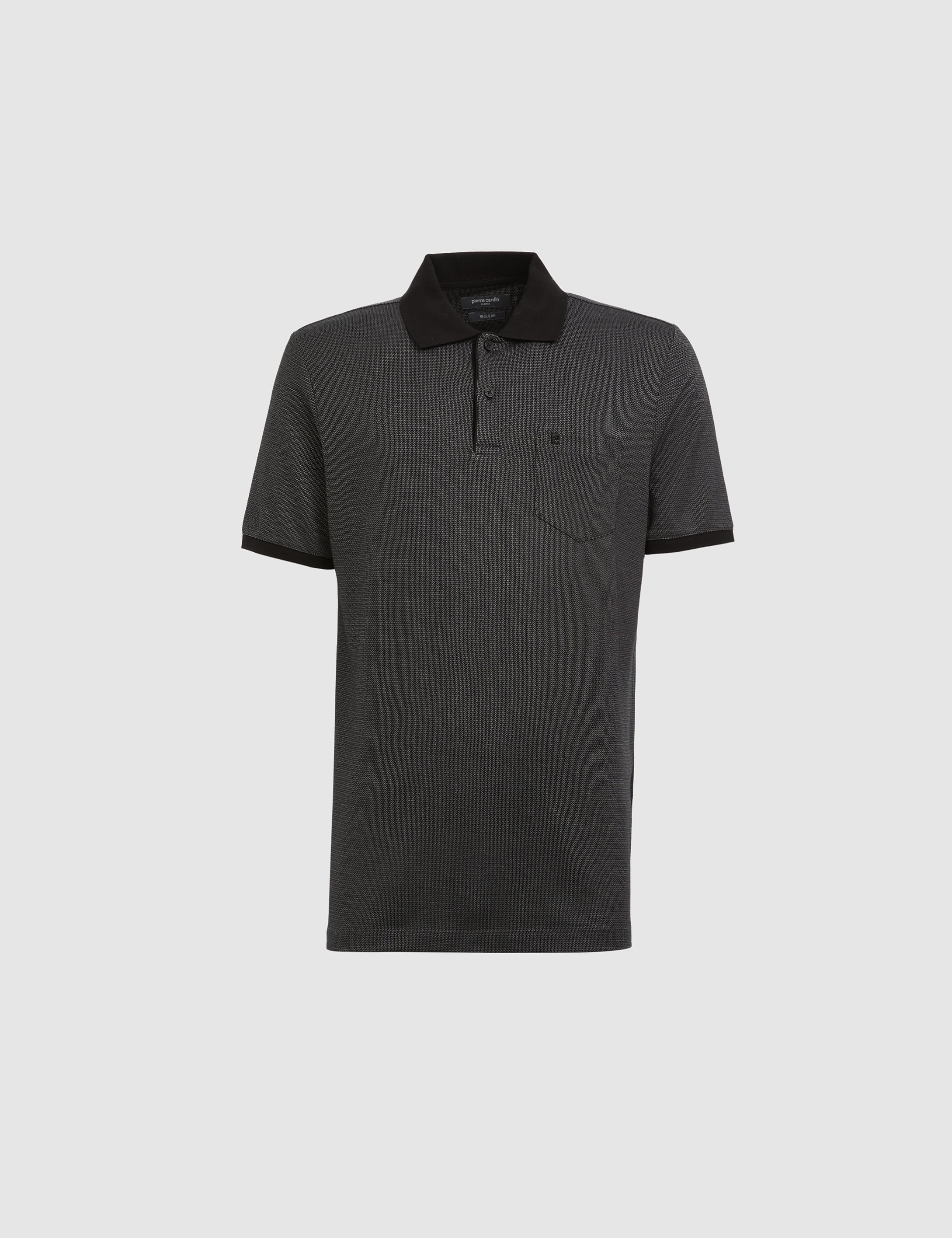 Ekru Regular Fit Düğmeli Polo Yaka Tişört - 50321167048