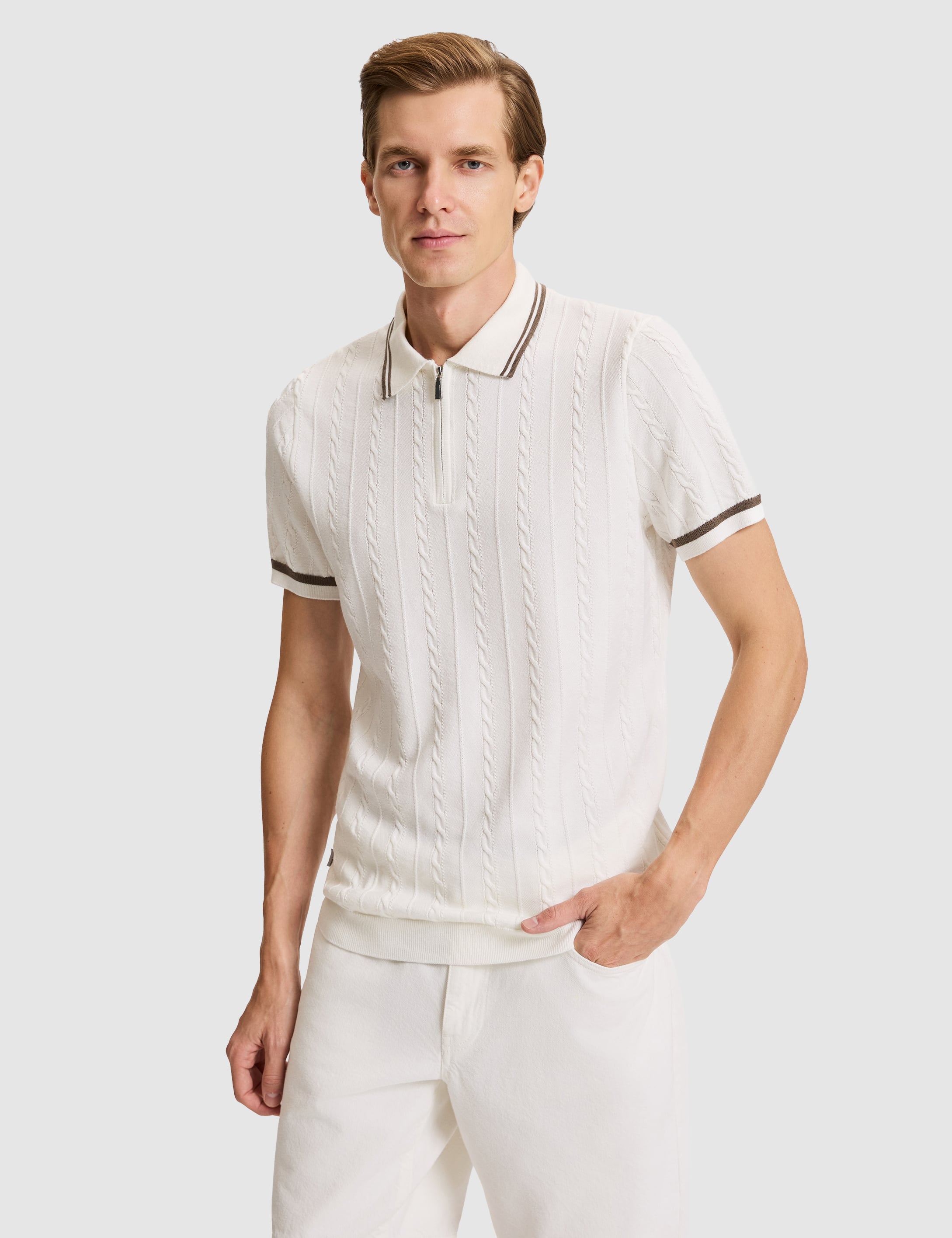Ekru Regular Fit Kazak
