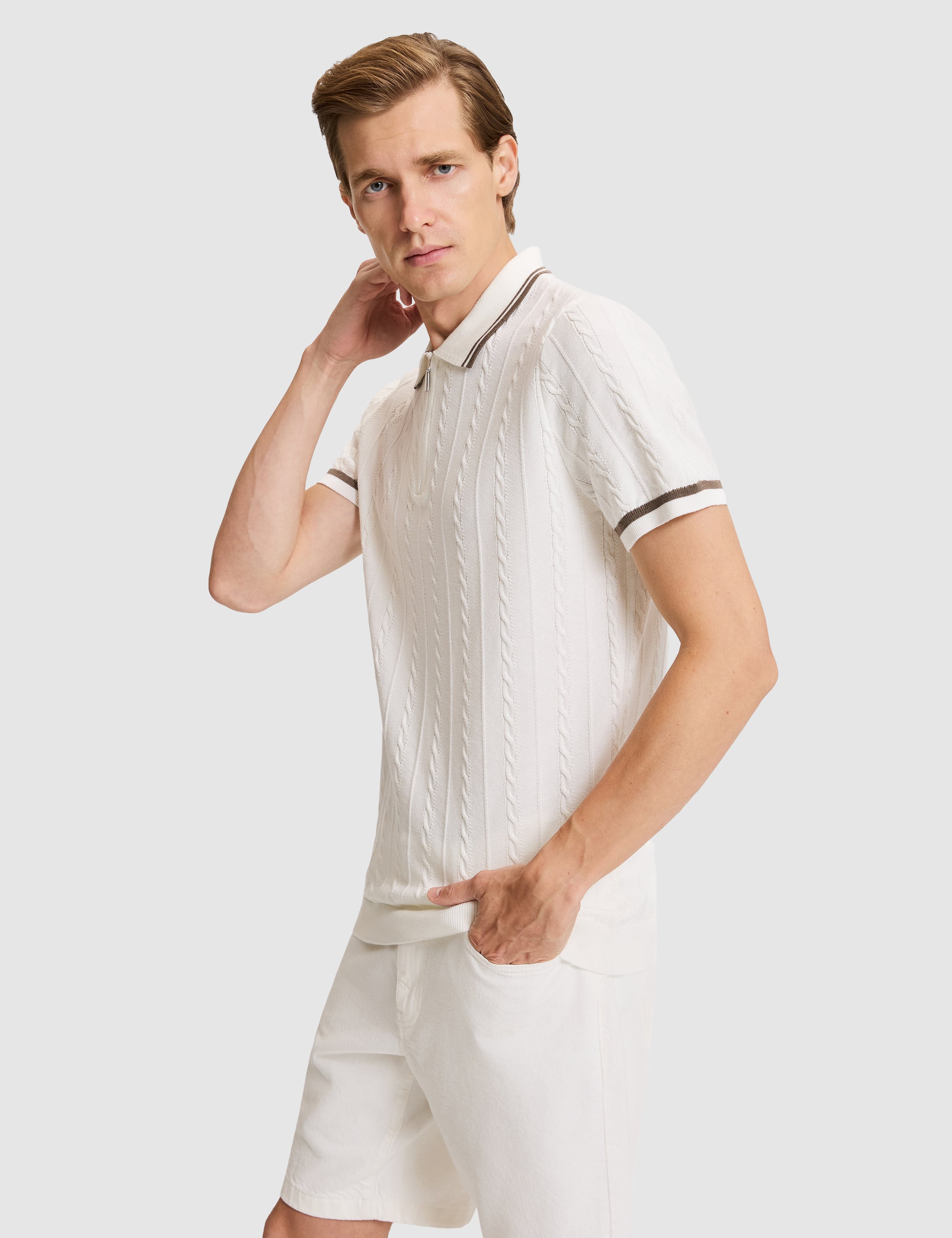 Ekru Regular Fit Kazak
