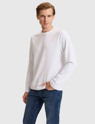 Ekru Regular Fit Sweatshirt